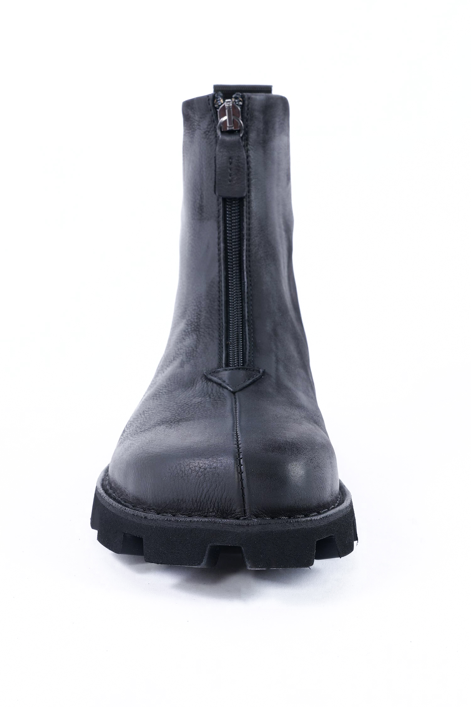 Boots mit Reißverschluss - Schwarz - 9230