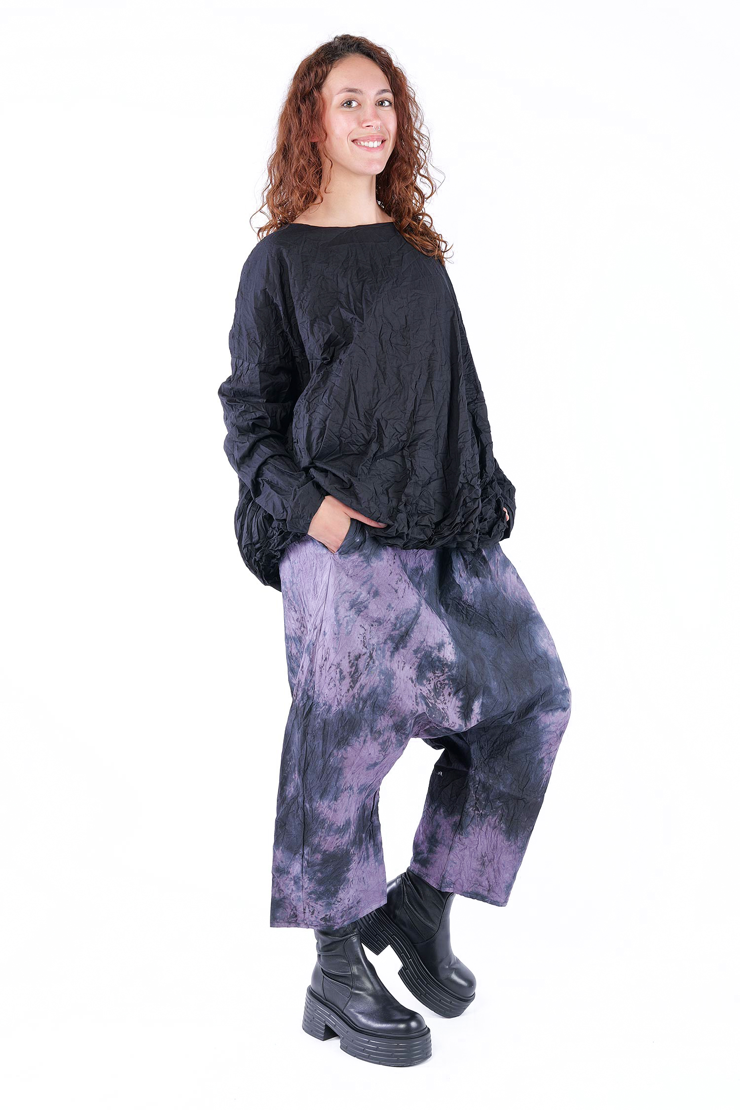 Oversize Pullover - Schwarz - Wundklar