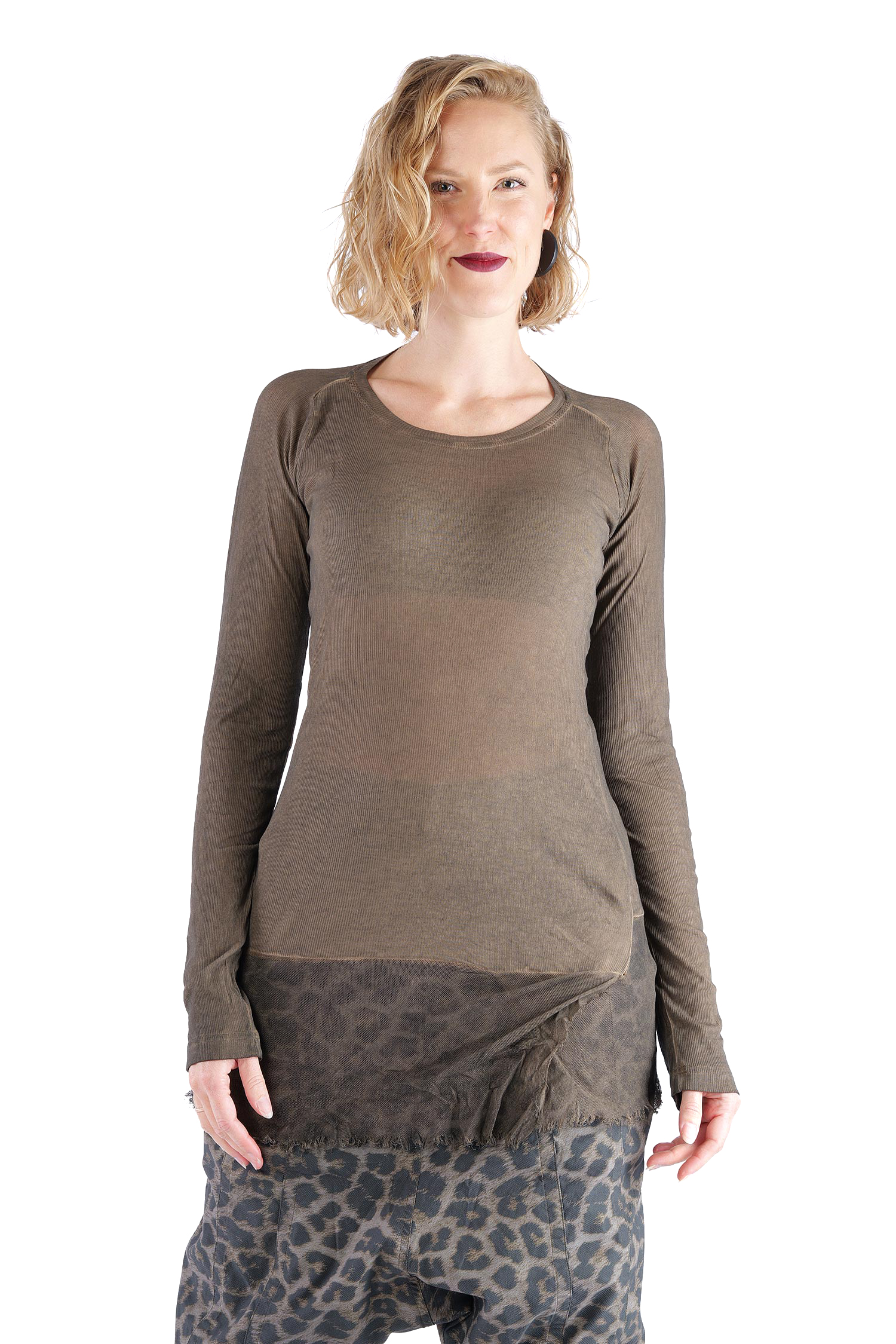 Longsleeve mit Tüll - Dk dakar cloud - 2262340503