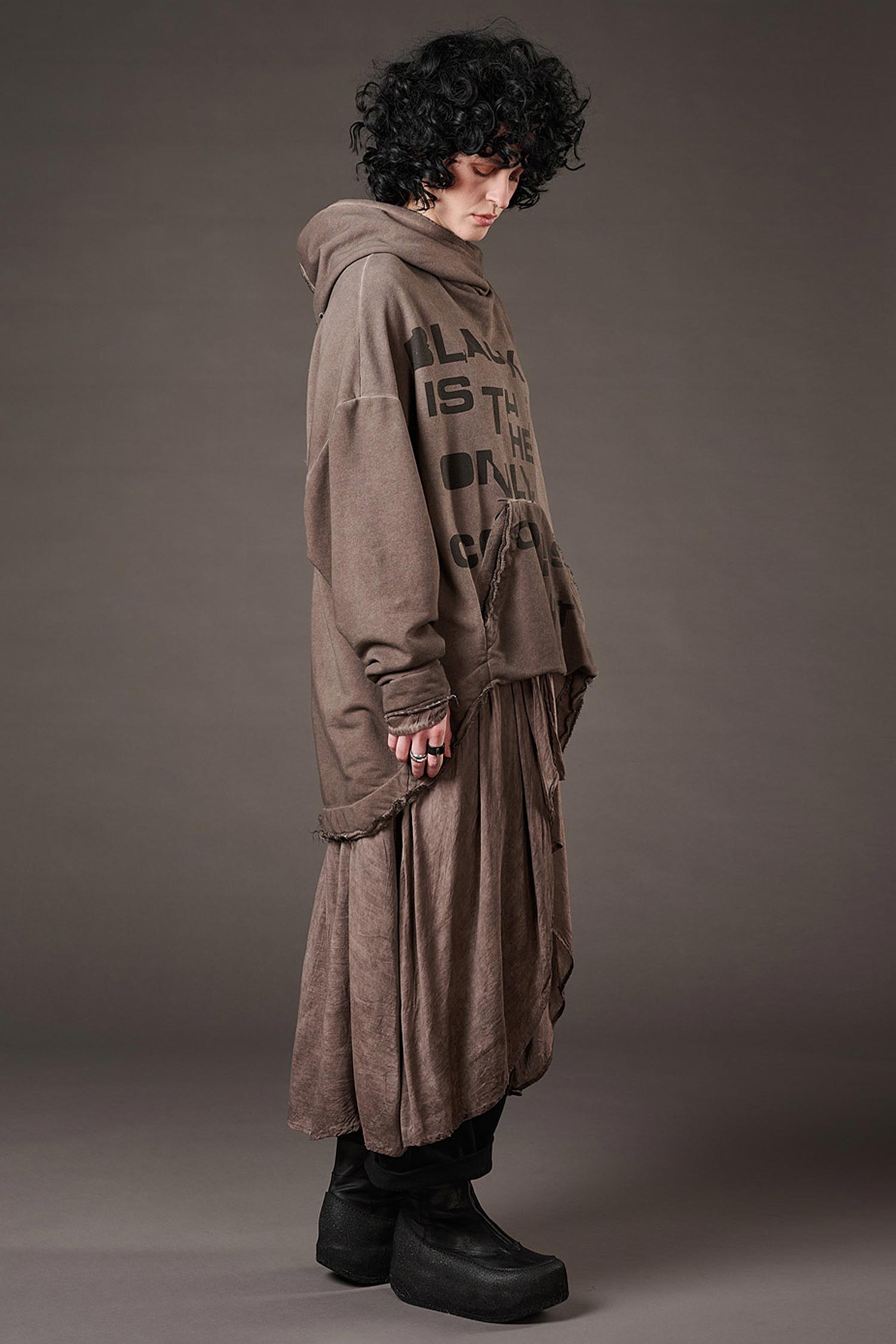 Sweat Hoodie - Truffle old dye - Ovina