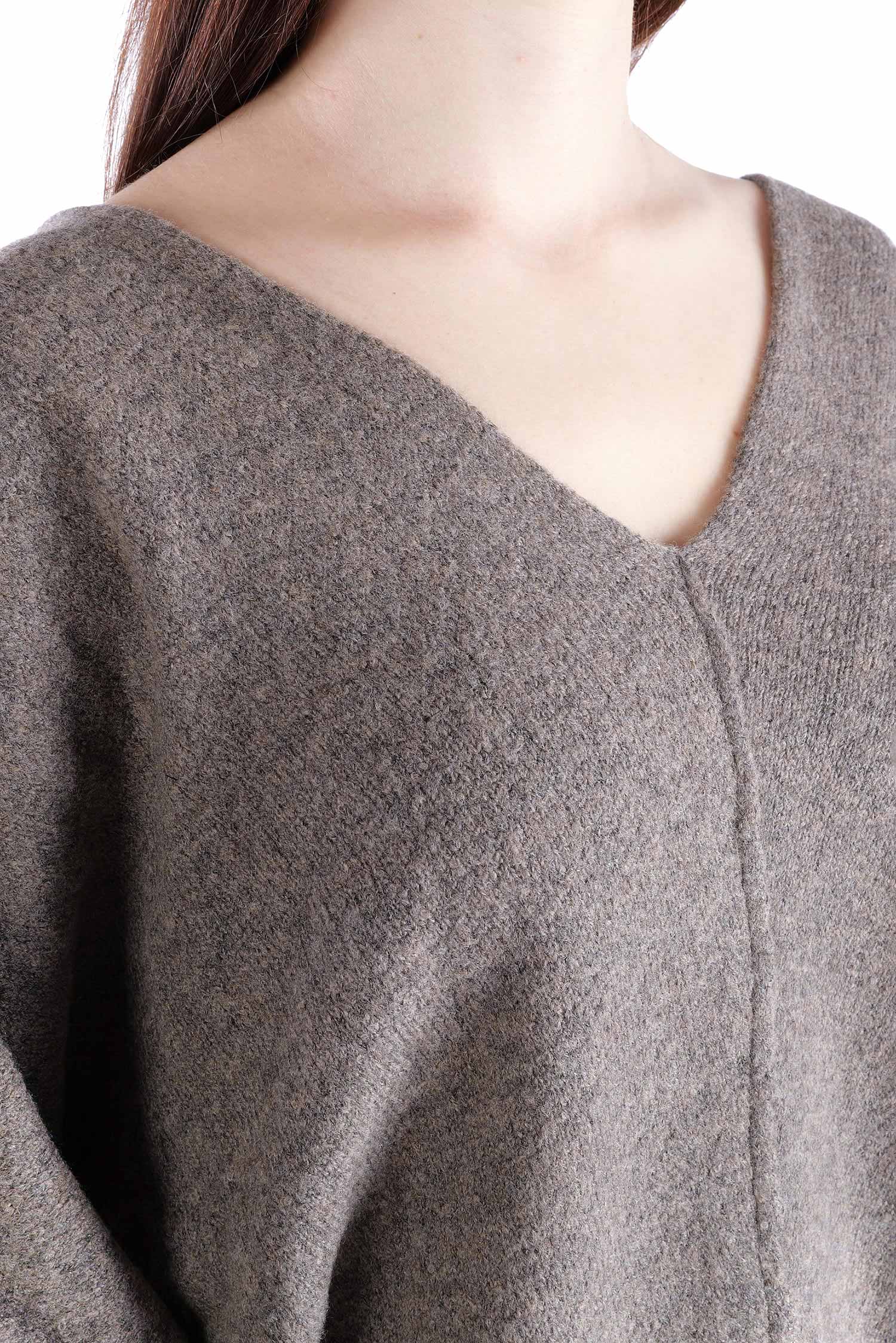 Feinstrick Pullover - Faded brown - Jojo