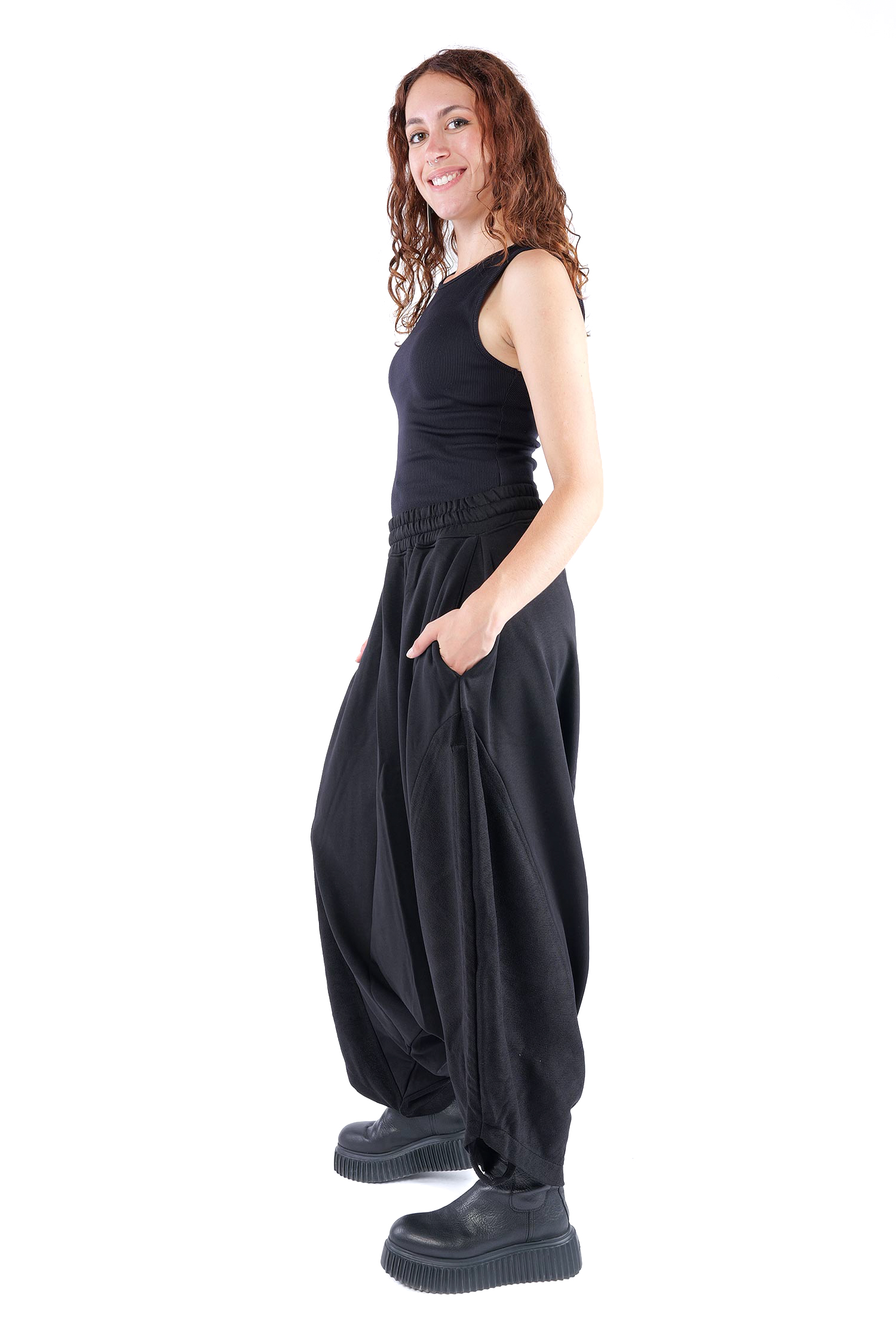 Harem pants - Black - W5453