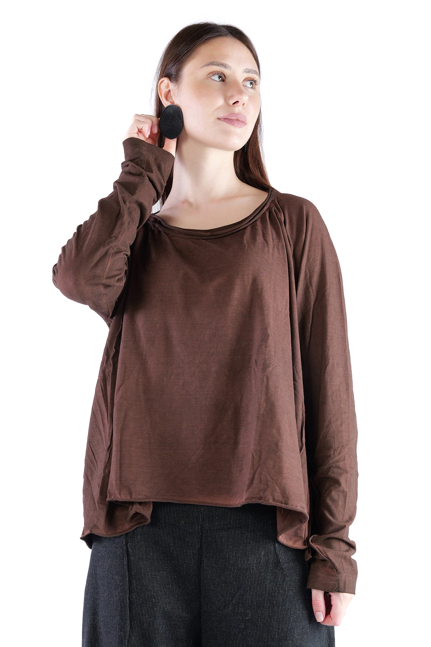 Oversize Jerseypullover - Henna cloud - 2262560506