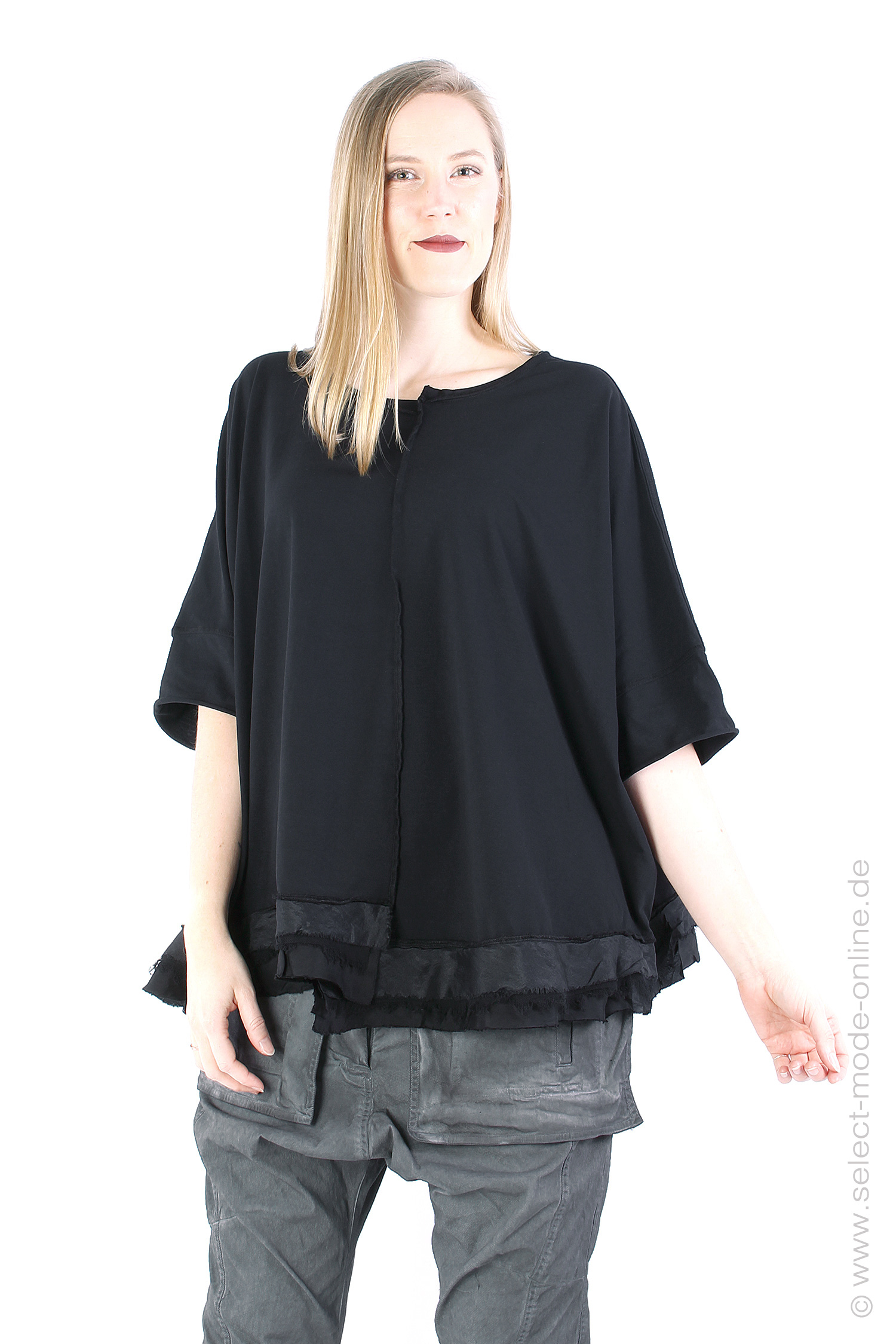 strickkleid schwarz oversize