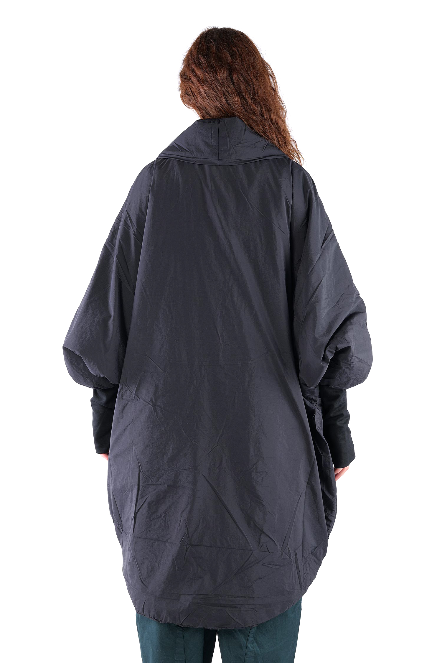 Oversize Wintermantel - Schwarz - SX115