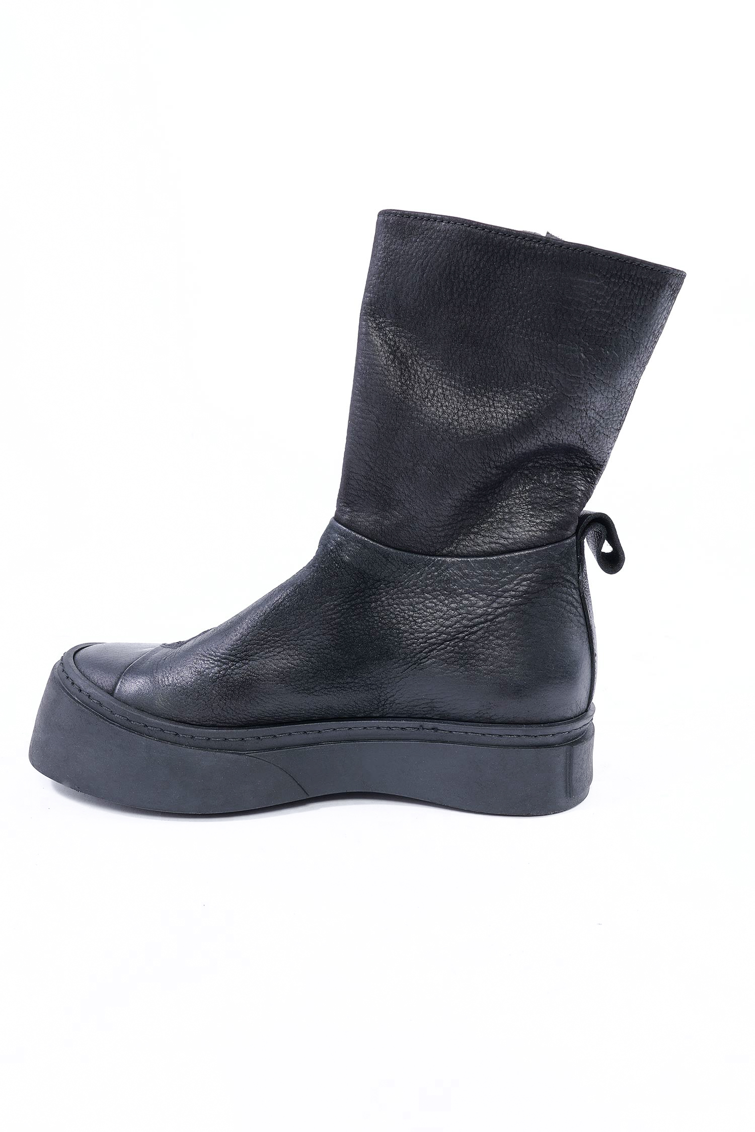 Leather boots - black - 6430