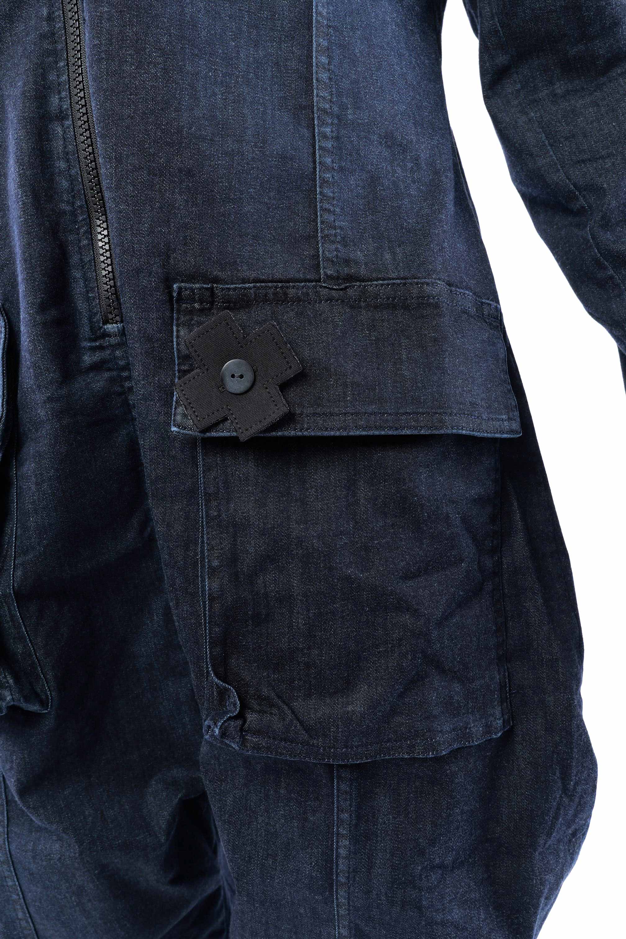 Jeansoverall - Darkblue - 10022