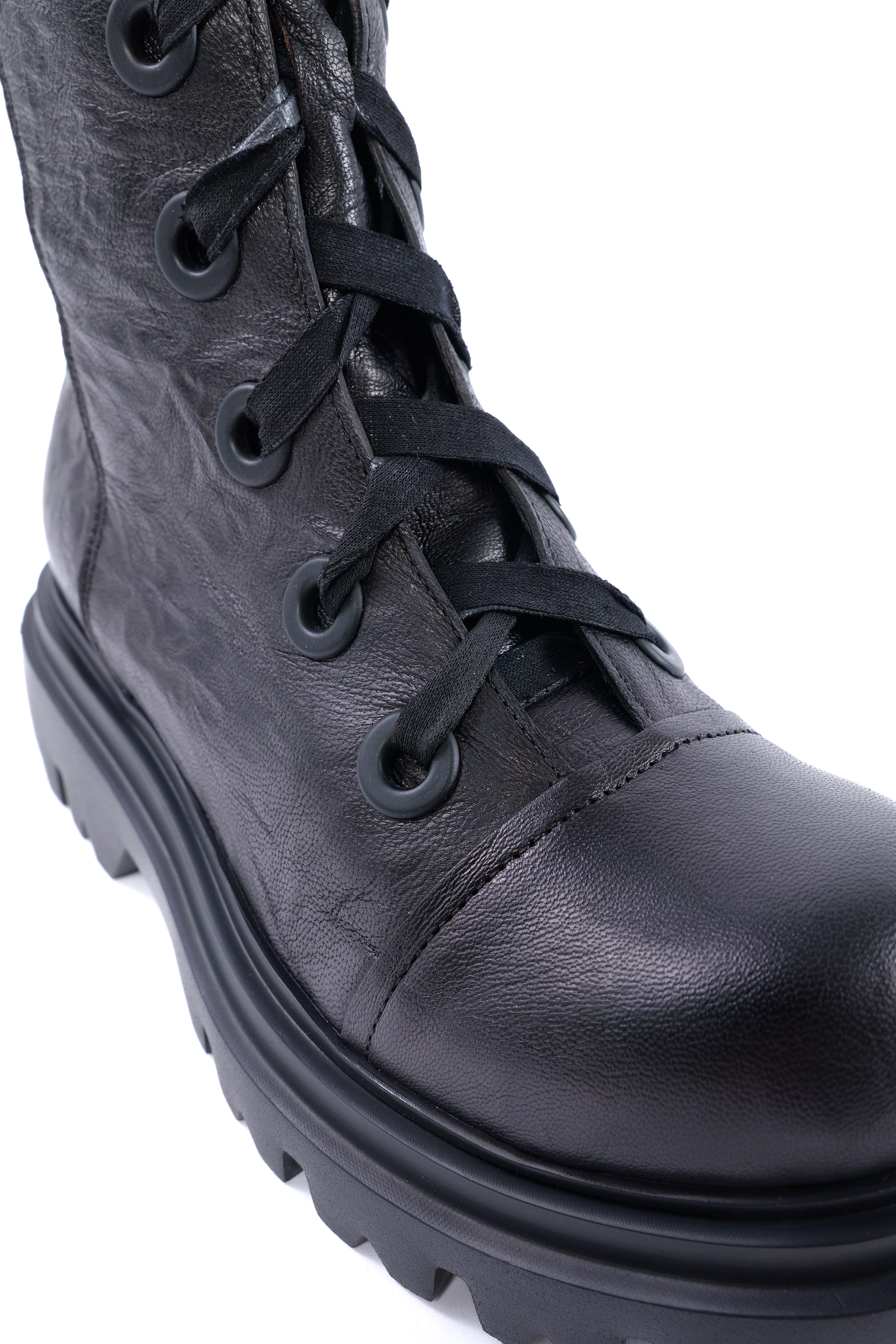 Leather boots - black - Magnus