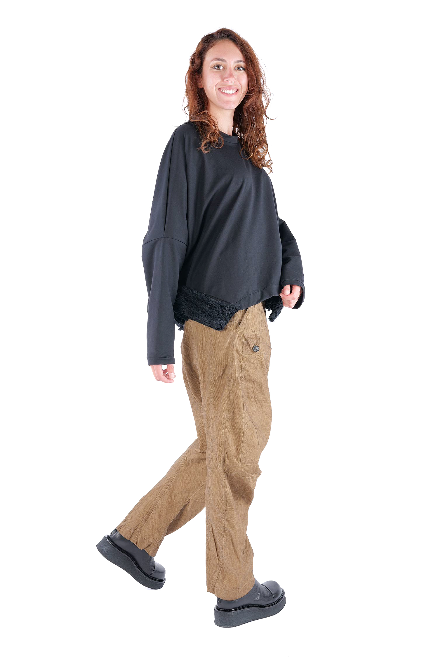 Oversize Pullover - Schwarz - J.Remus