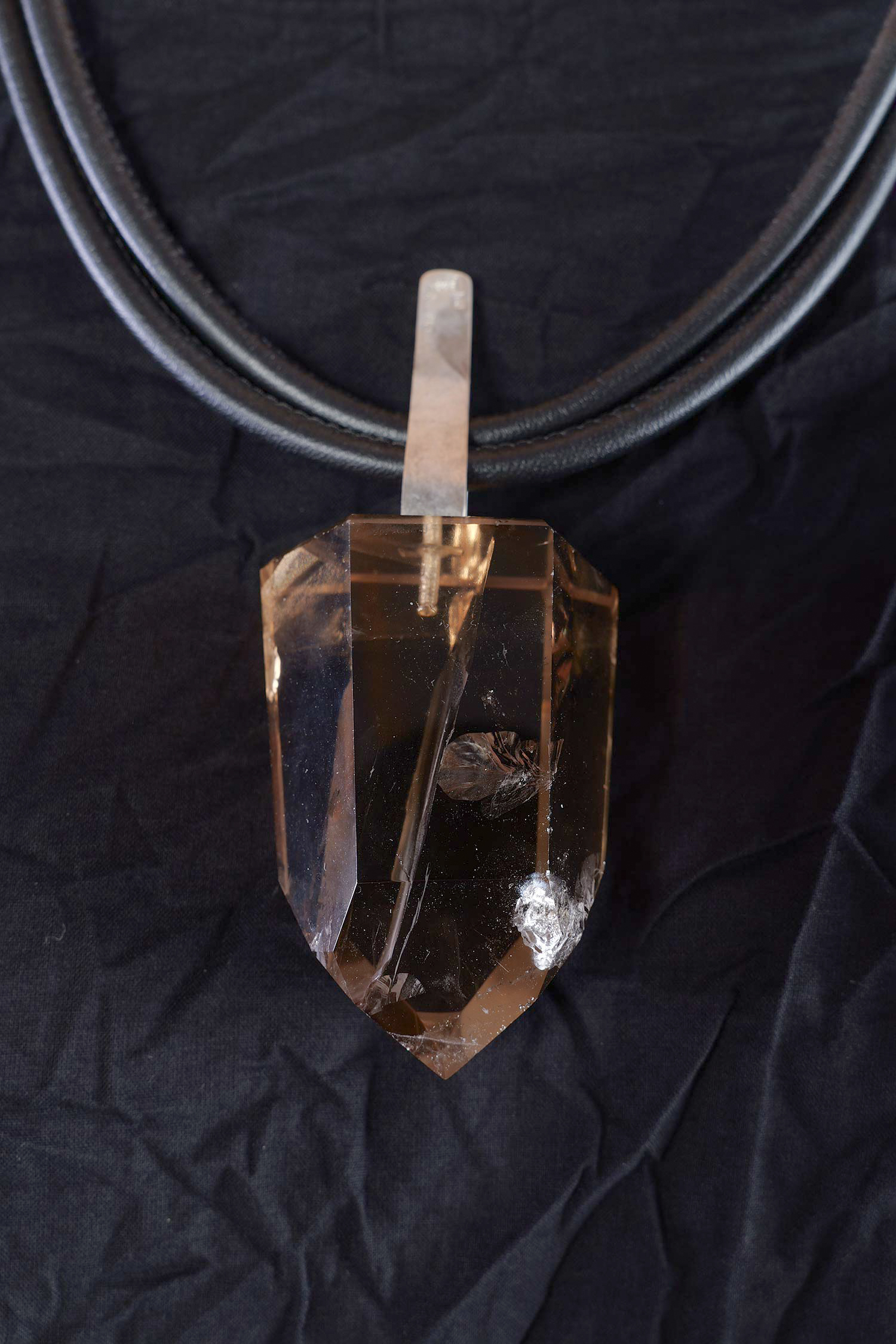 Rauchquarz Kette - DG087