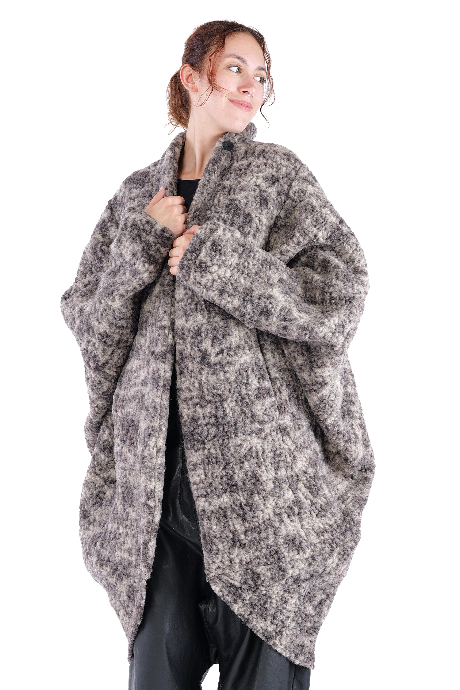Onesize Mantel - Beige - J129