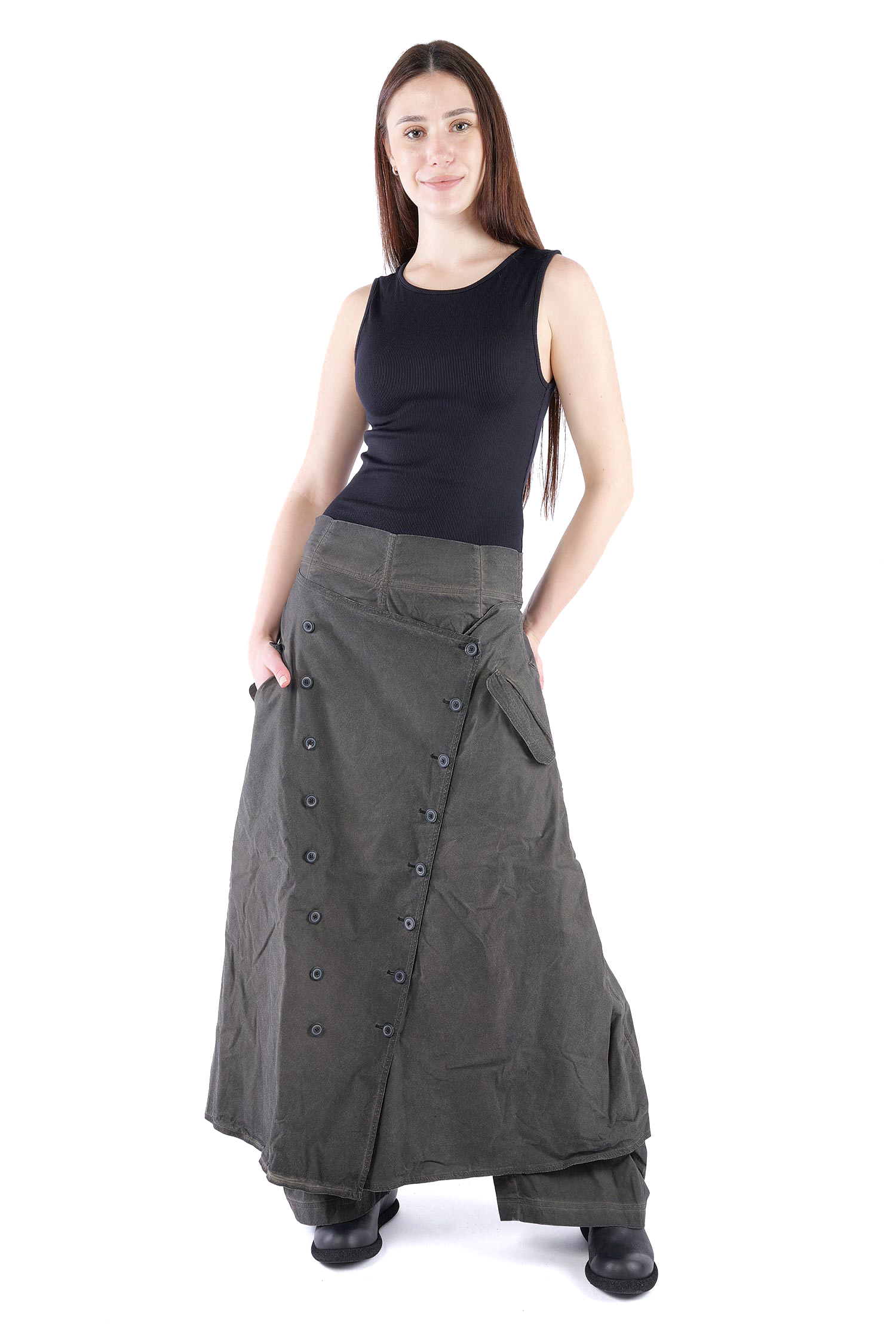 Ausgefallene Hose - Black cloud - 2262390127