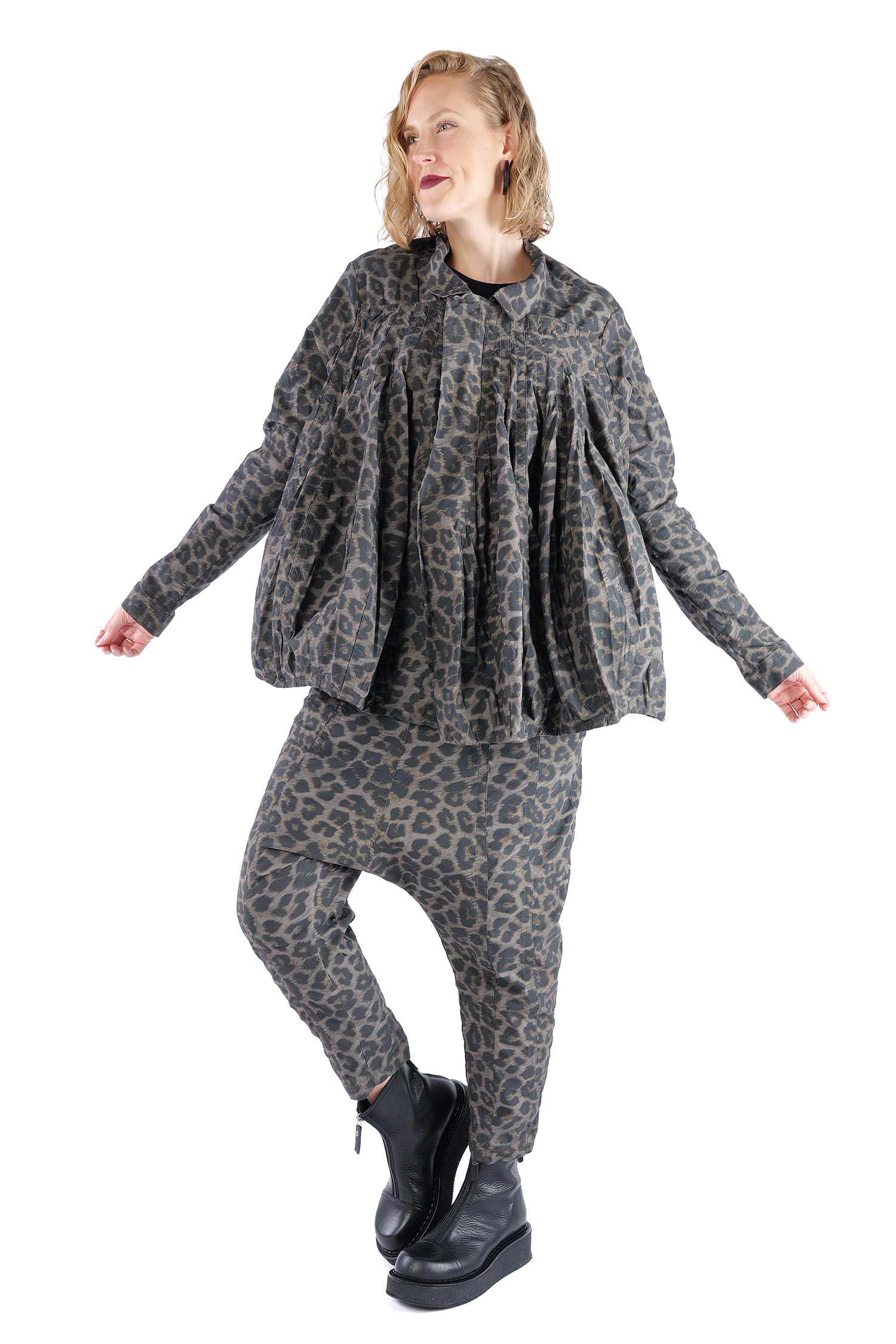 Superstretch-Jacke - Leo black cloud - 2261391110