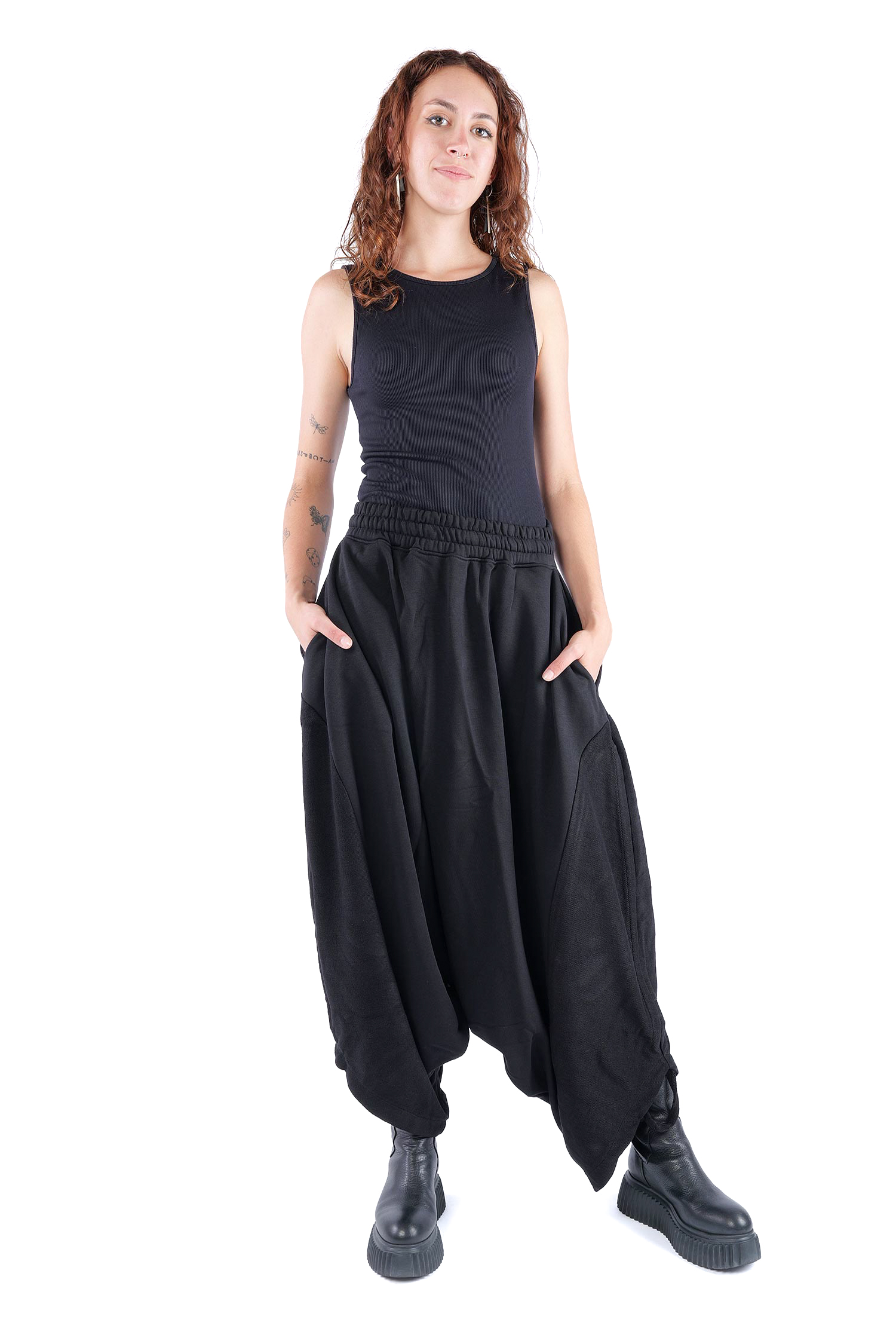Harem pants - Black - W5453