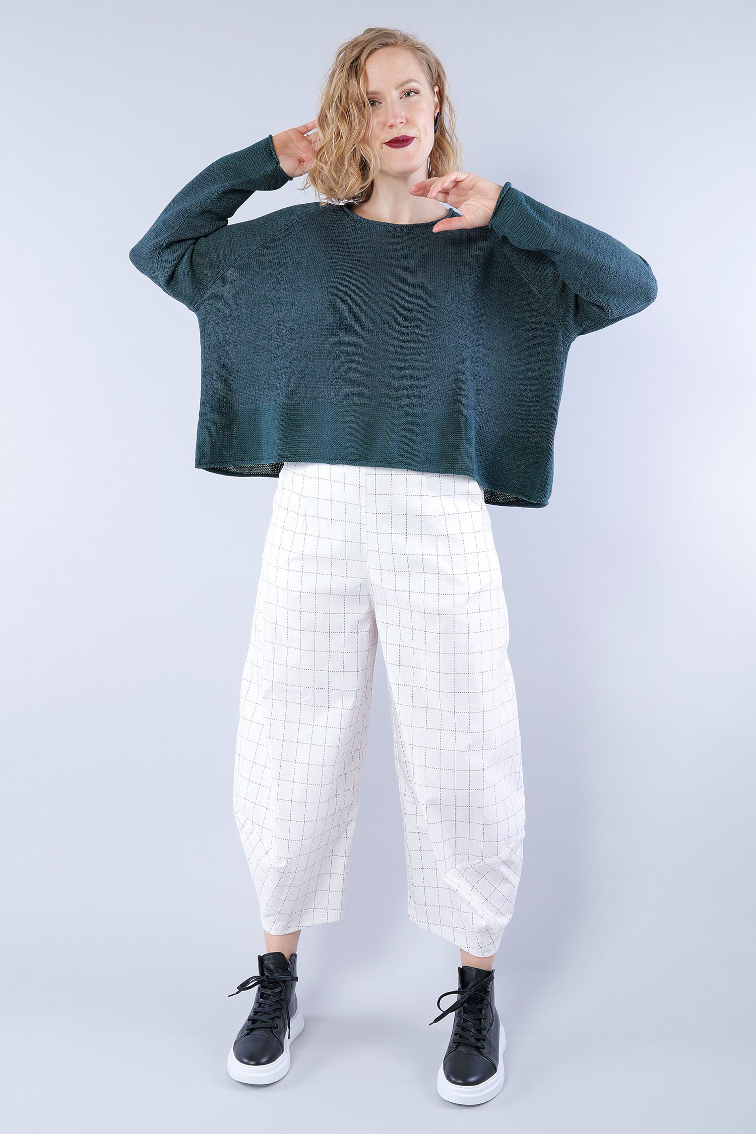 Grobstrickpullover - Tree - 1263720701