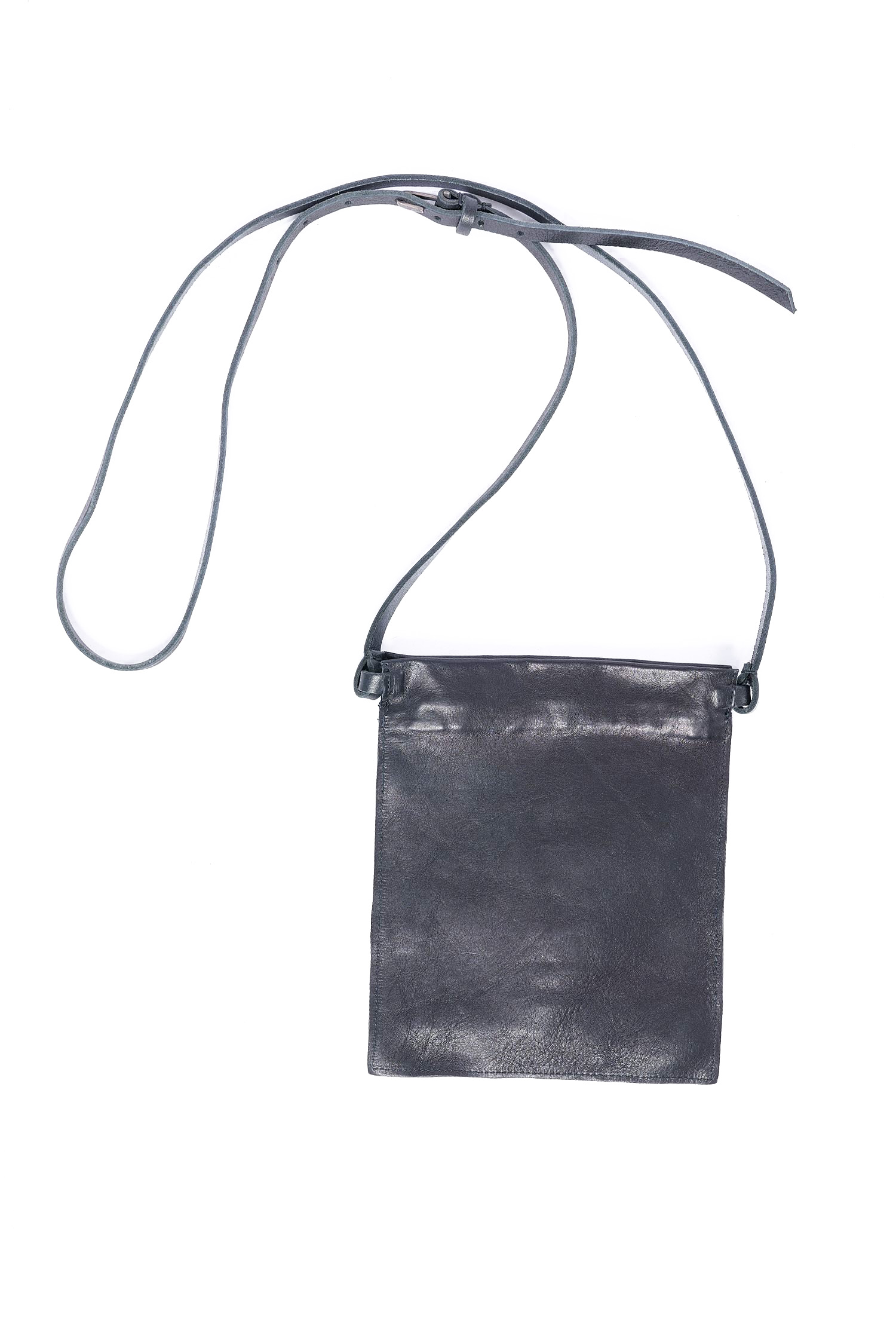 Kleine Ledertasche - Schwarz - EVANS PICCOLA GRP