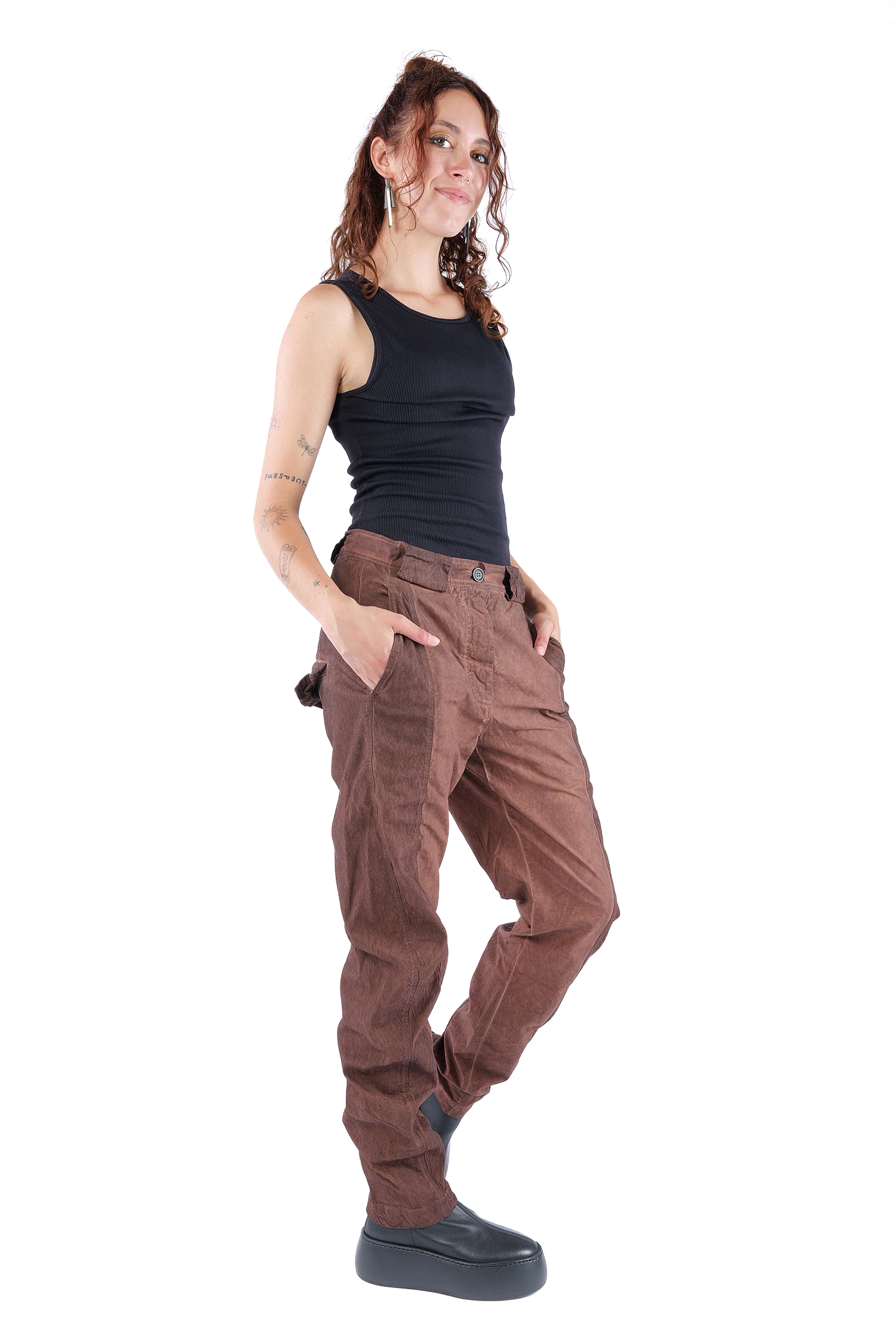Legere Hose - Henna cloud - 2262260104