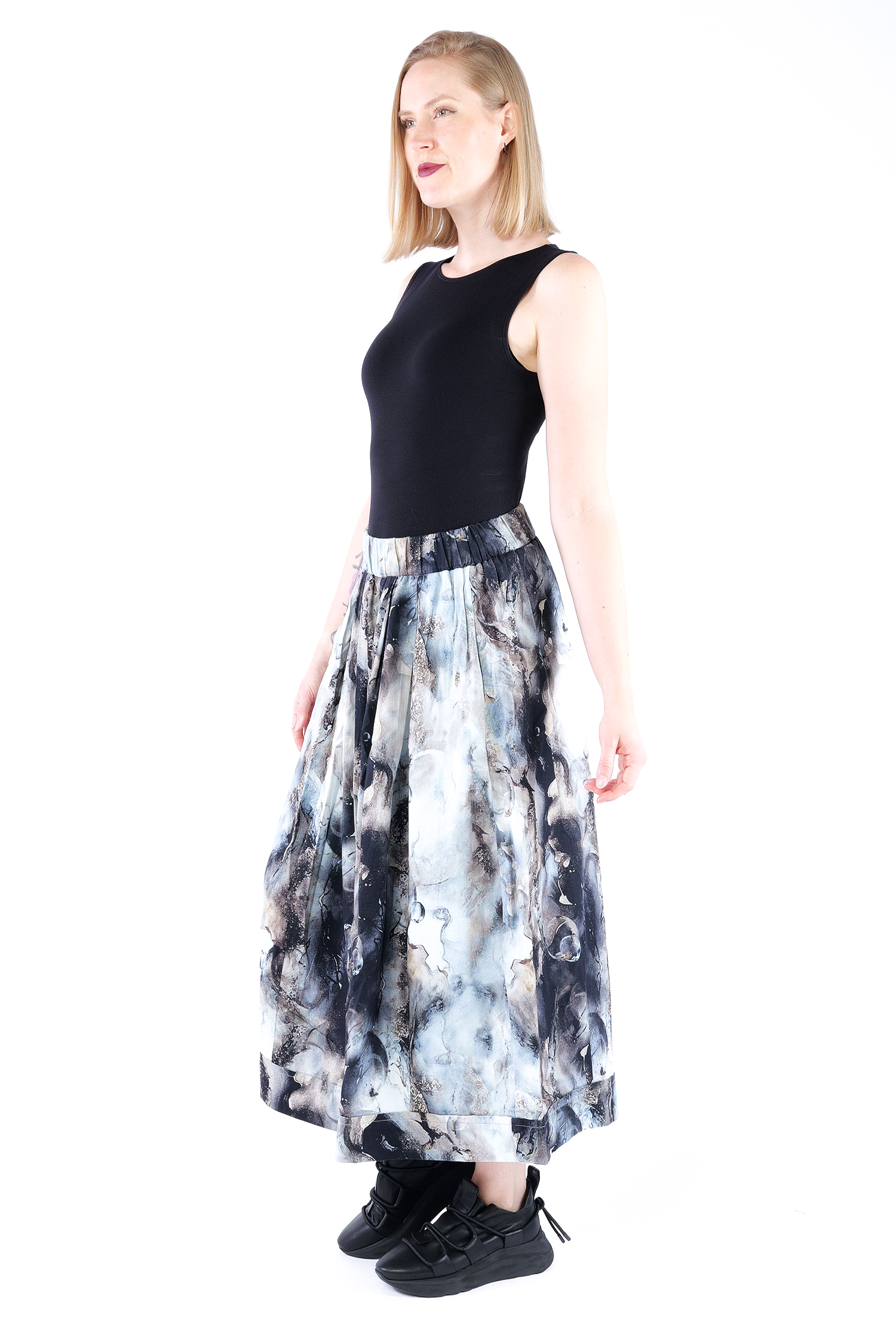Weite Hose - All-over Print - Vres