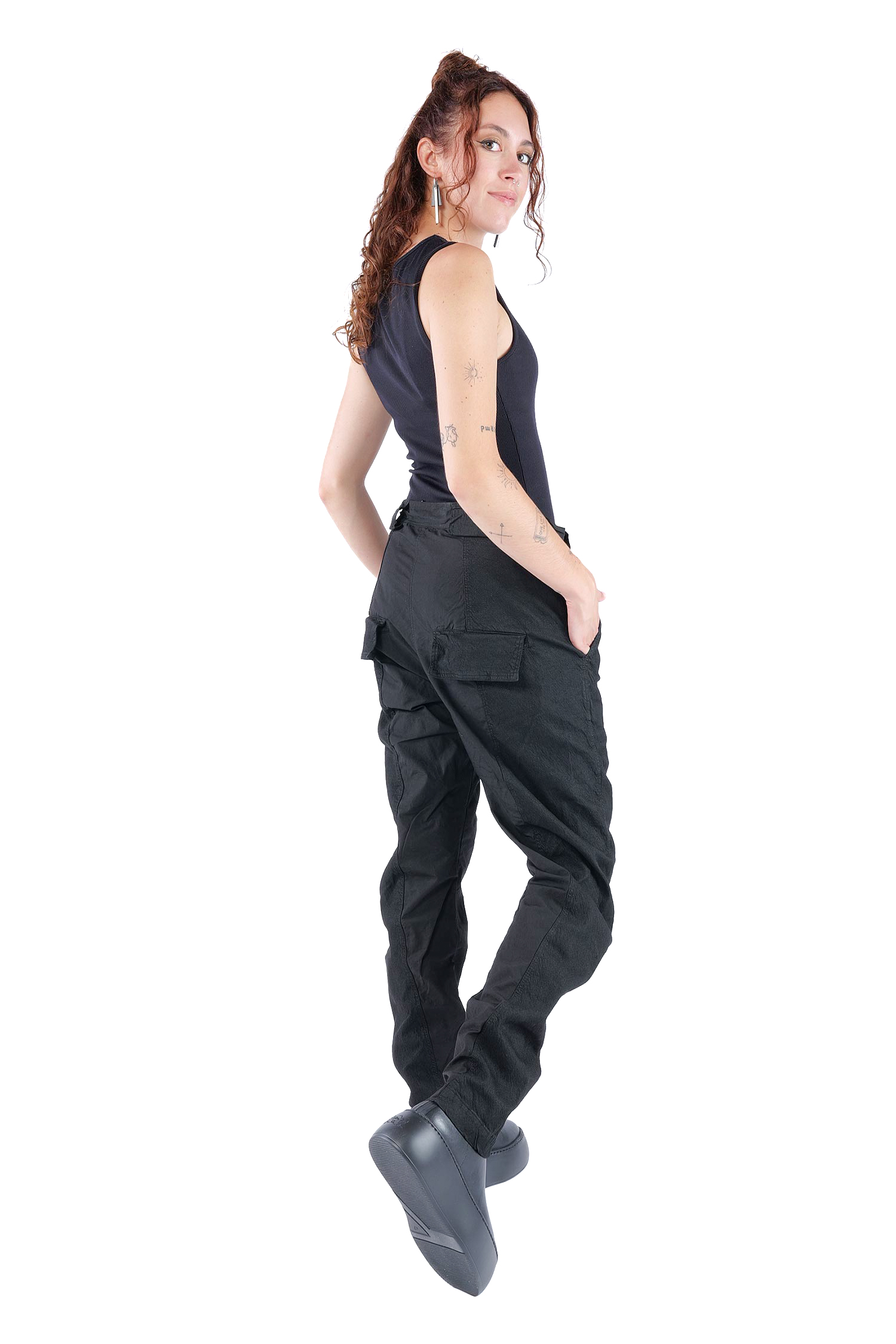 Legere Hose - Schwarz - 2262260104
