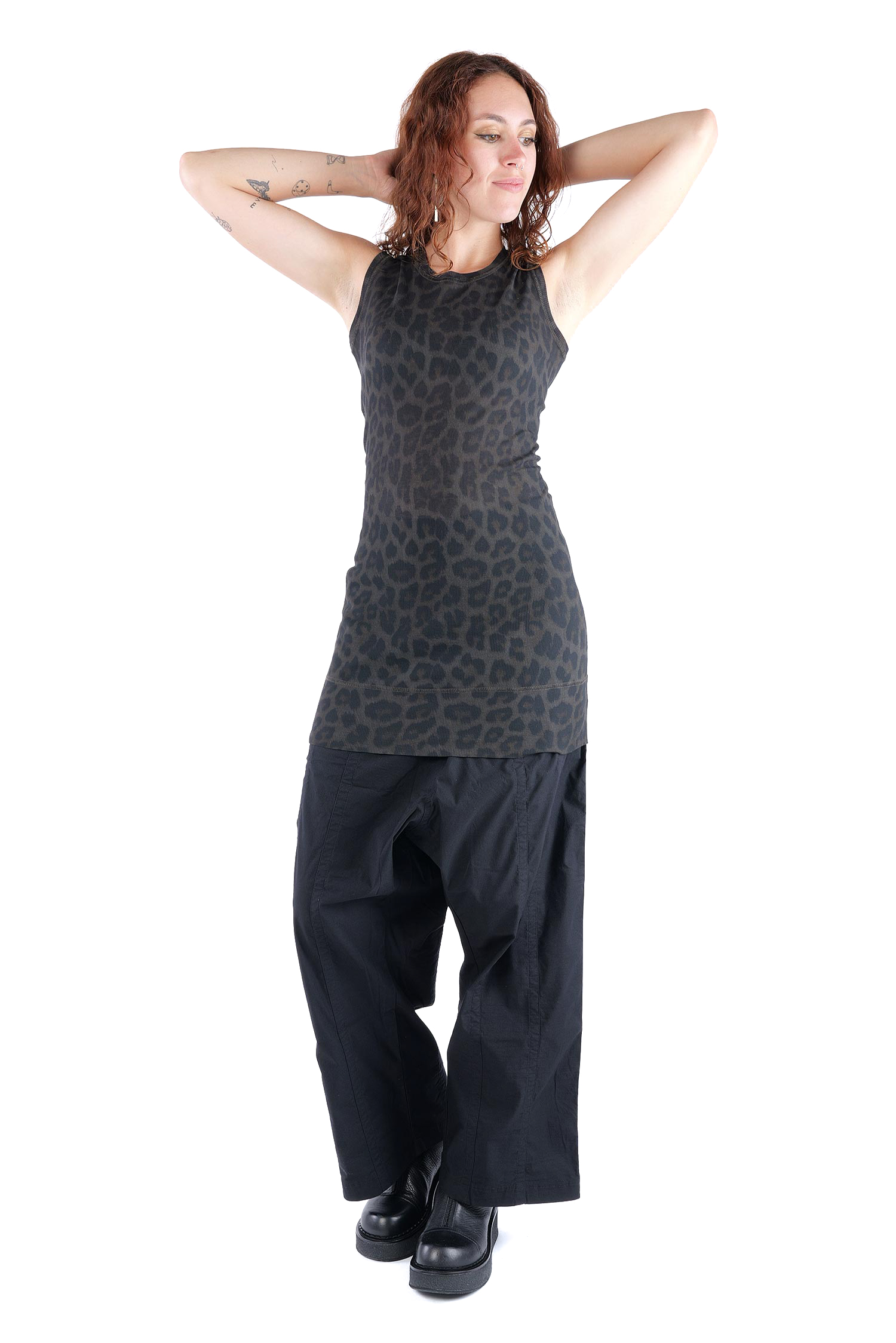 Rippjersey Top - Leo black cloud - 2261140806