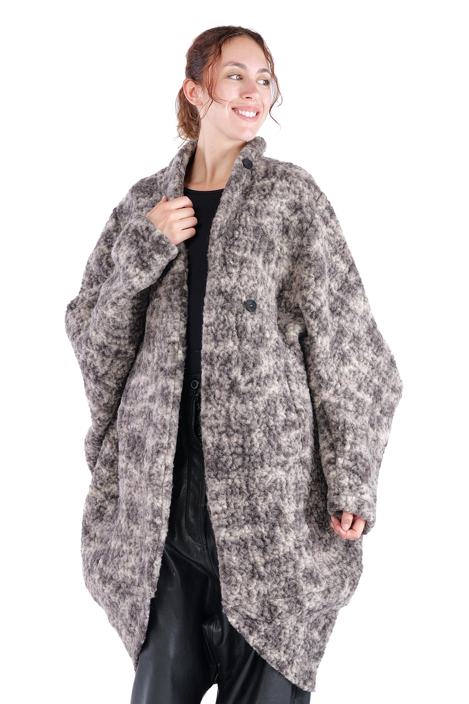Onesize Mantel - Beige - J129