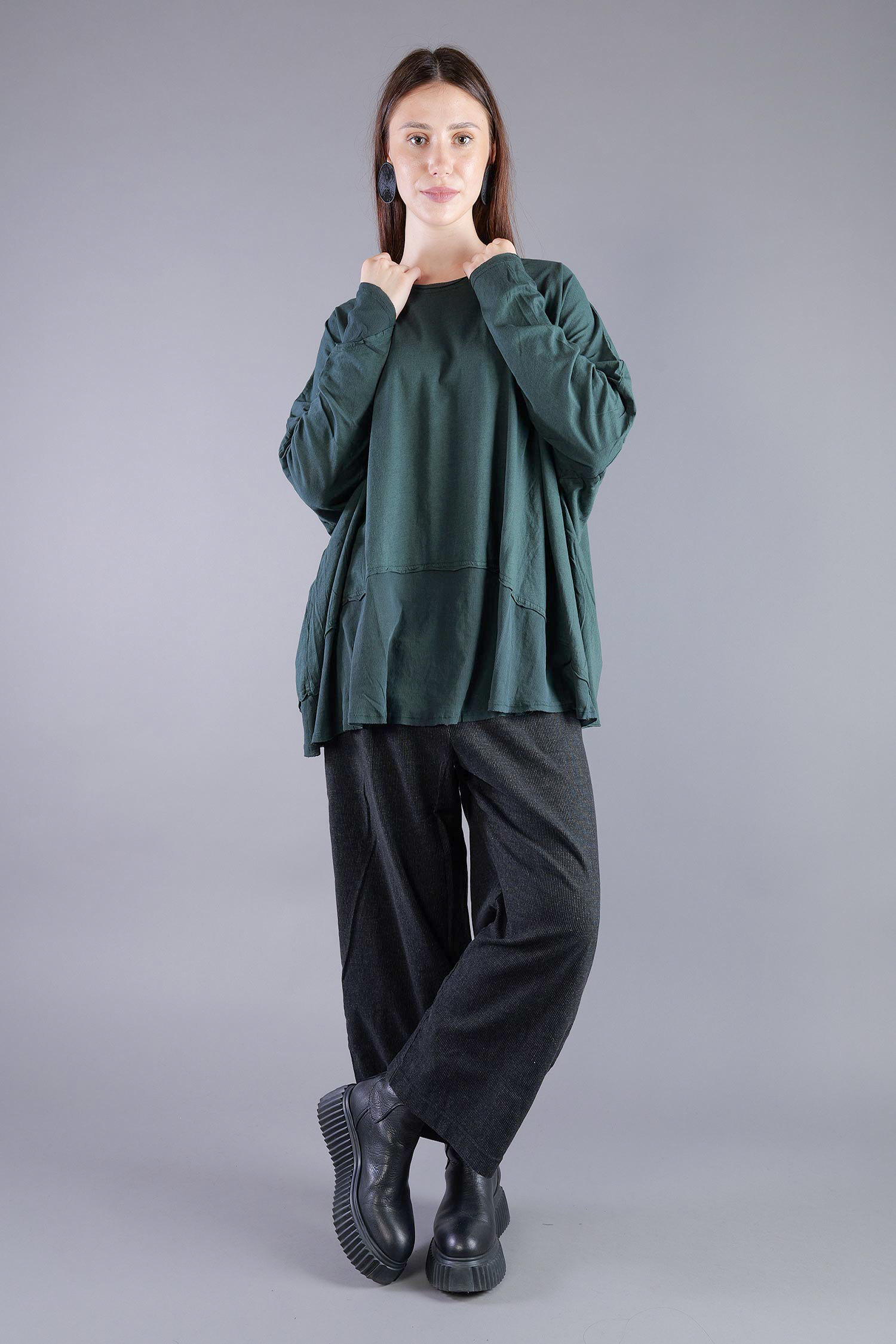 Oversize Tunika - Forest - 2263330503