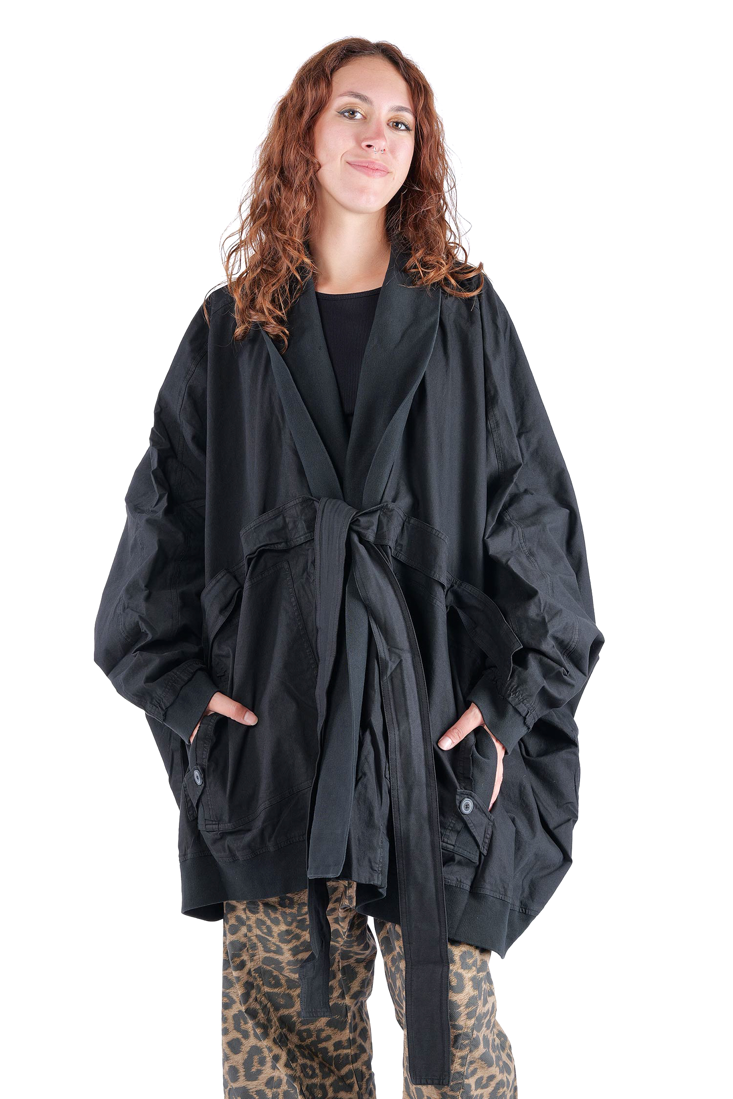 Oversize Jacke - Schwarz - 2262601108