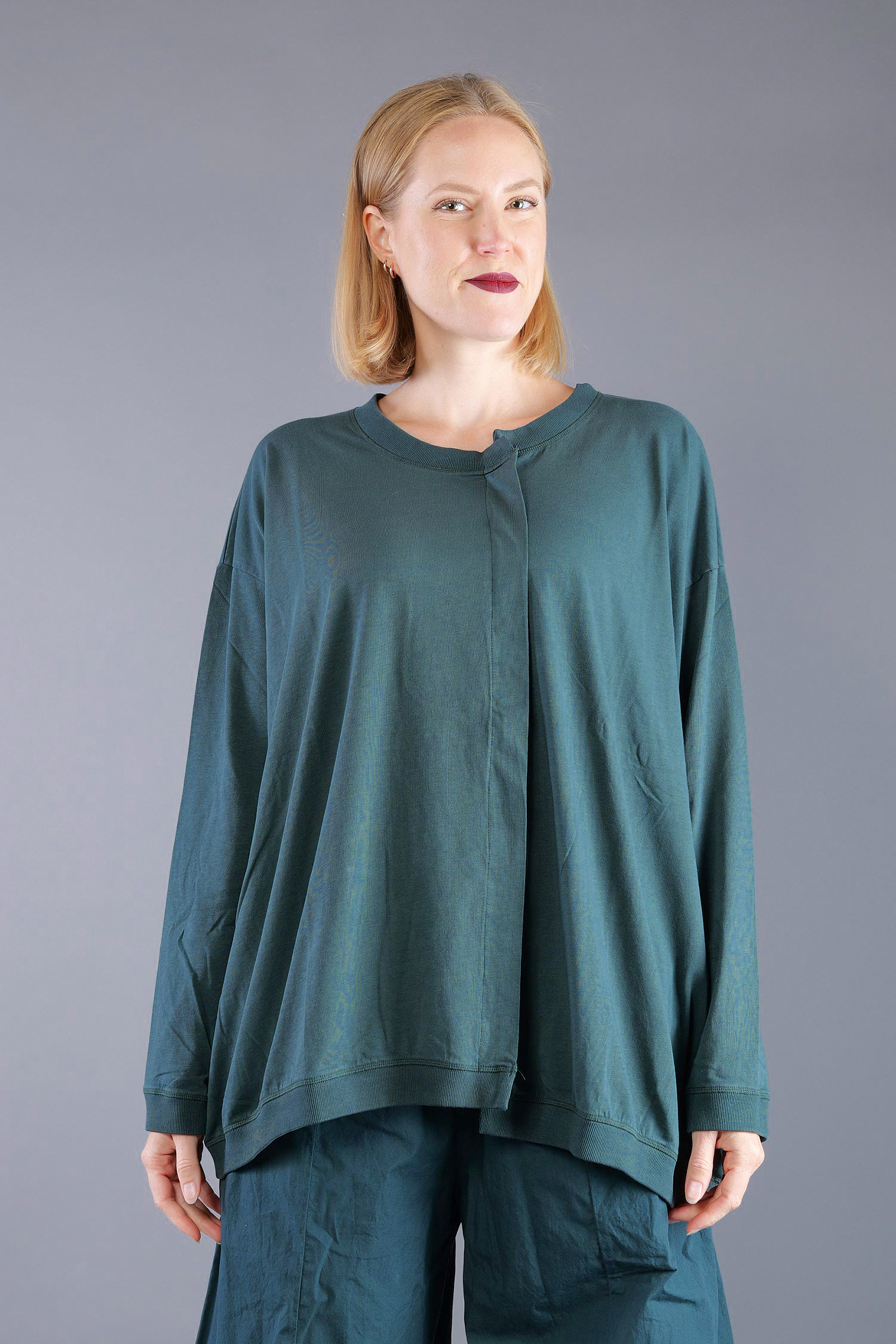 Jersey pullover - Forest - 2263260506