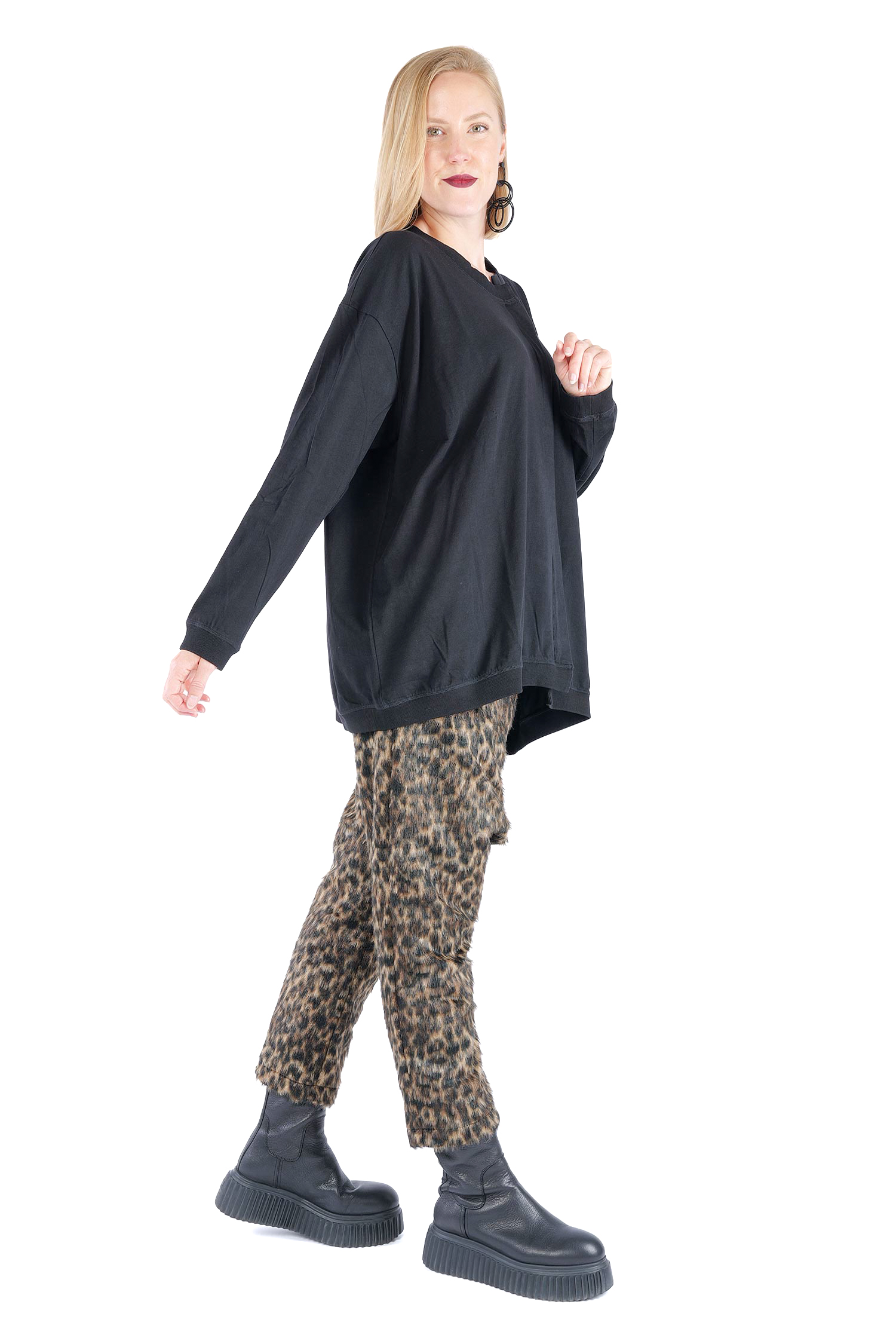 Jersey pullover - Black - 2263260506
