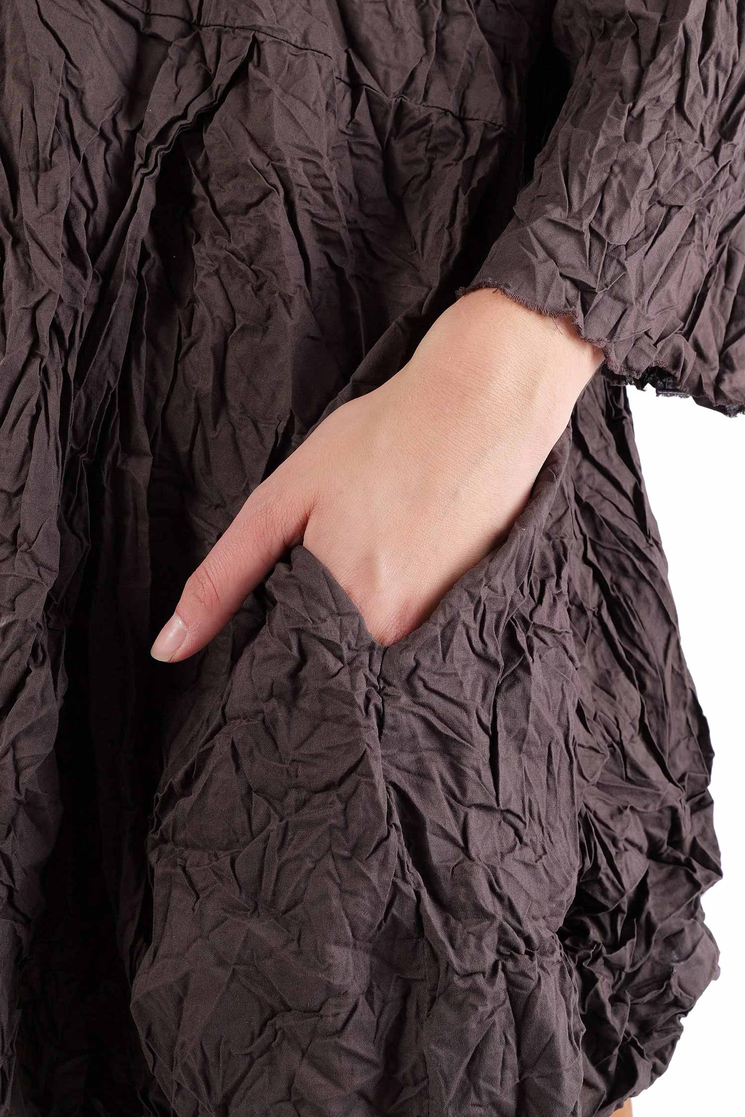 Crinkled tunic - Ritter - Slowgold