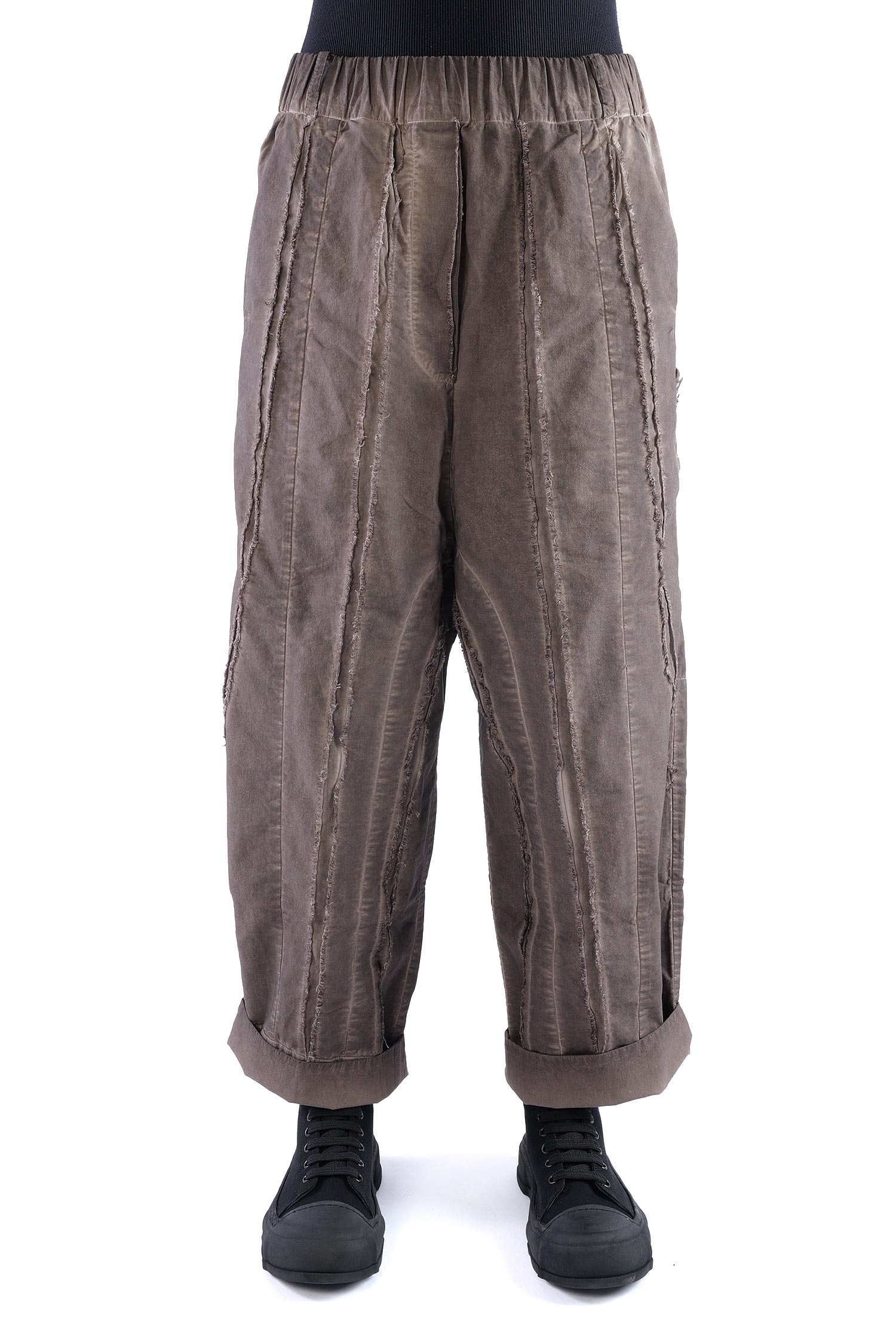 Hose mit Ziernähten - Truffle old dye - Dotto