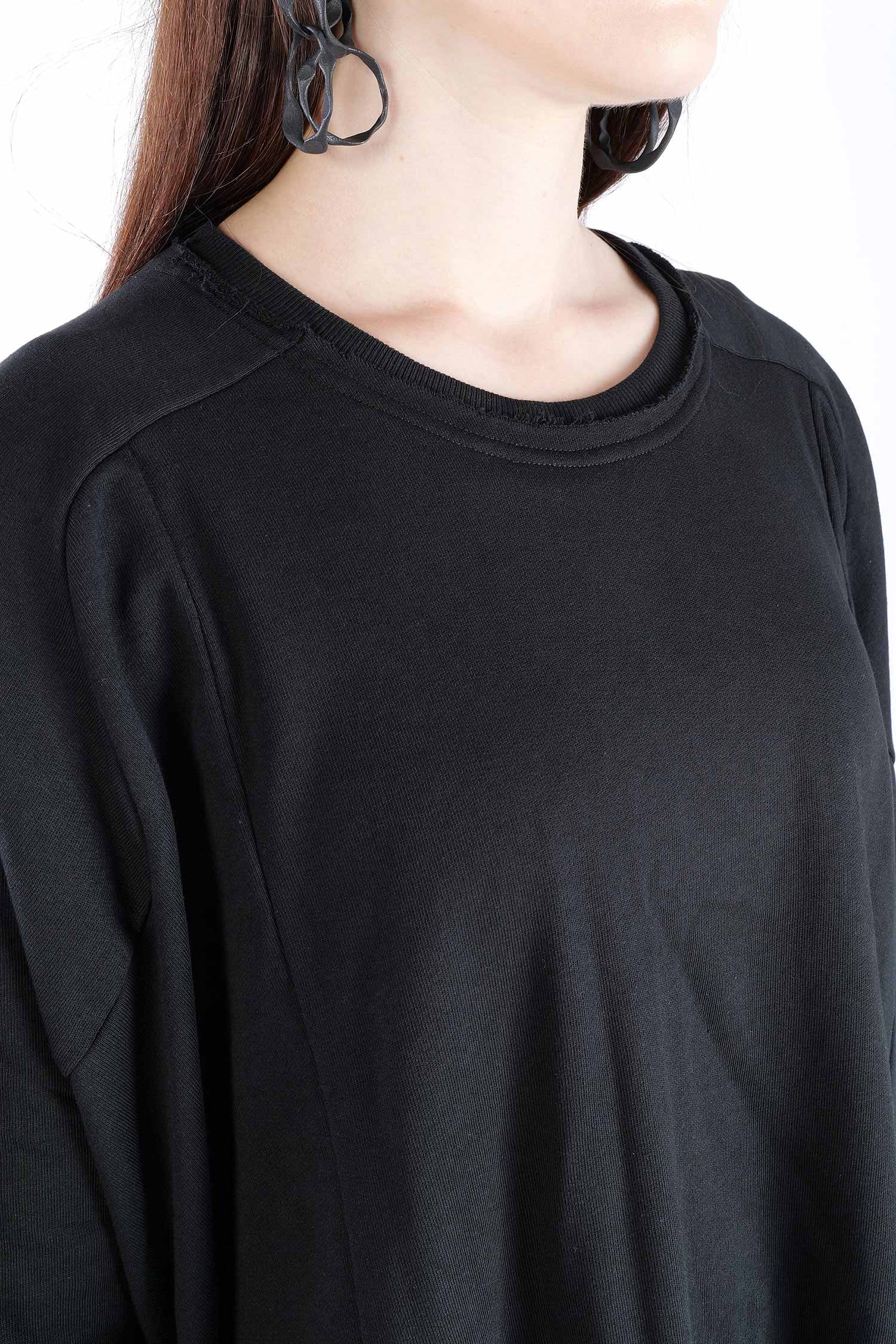 Oversize Sweatpullover - Schwarz - 2139