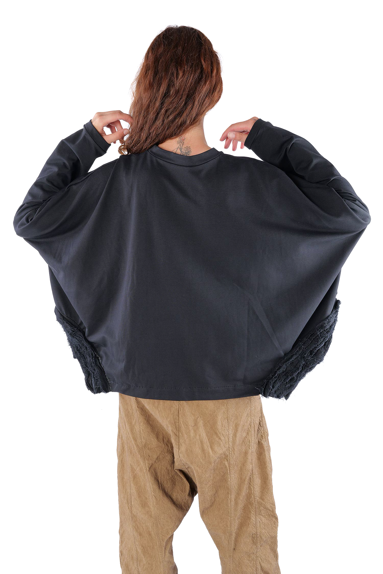 Oversize Pullover - Schwarz - J.Remus