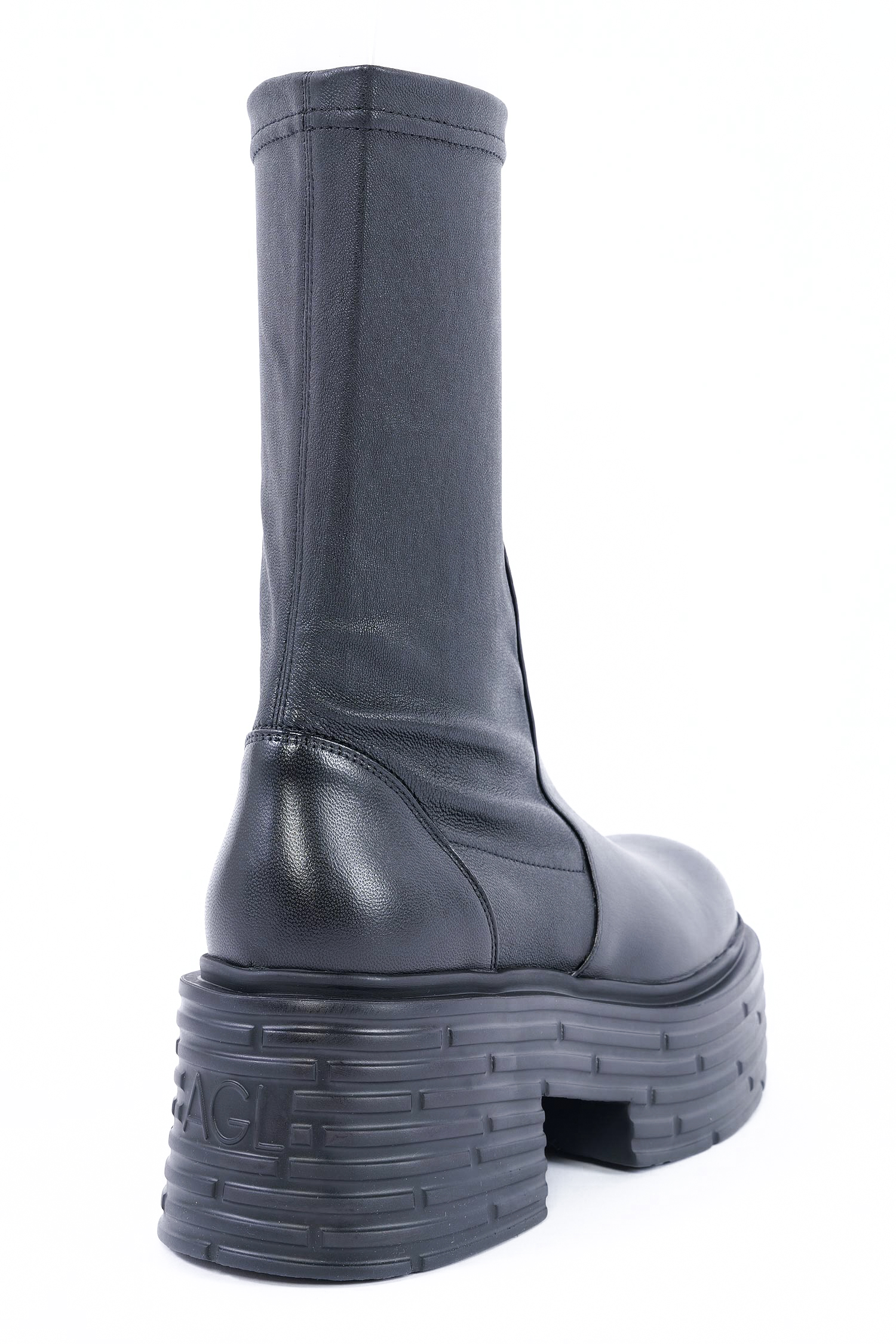 Stretch Stiefelette - Schwarz - Lignes Stretch