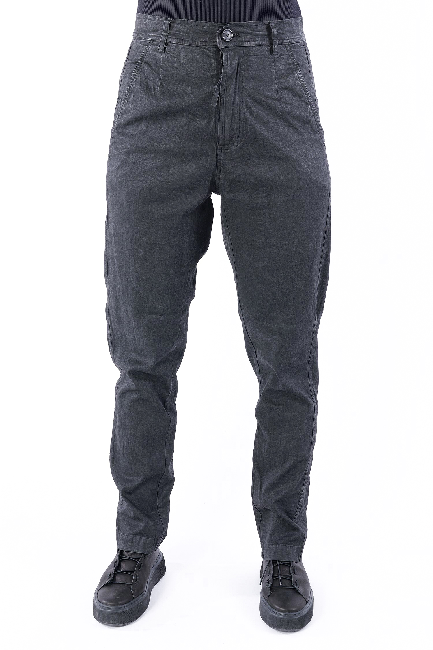 Beschichtete Jeanshose - Black gloss - 2251070101