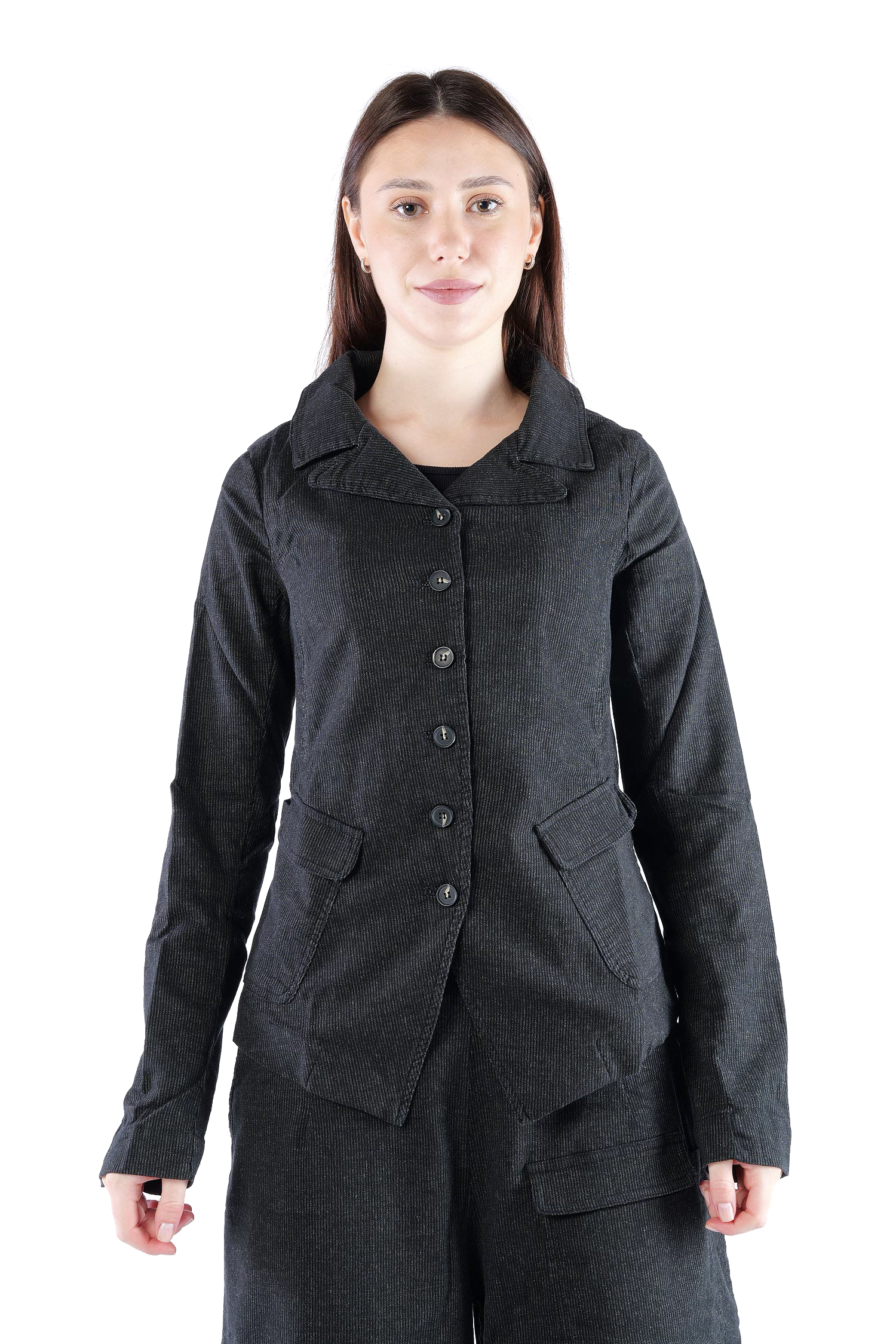 Nadelstreifen Jacke - Black stripe - 2263411101