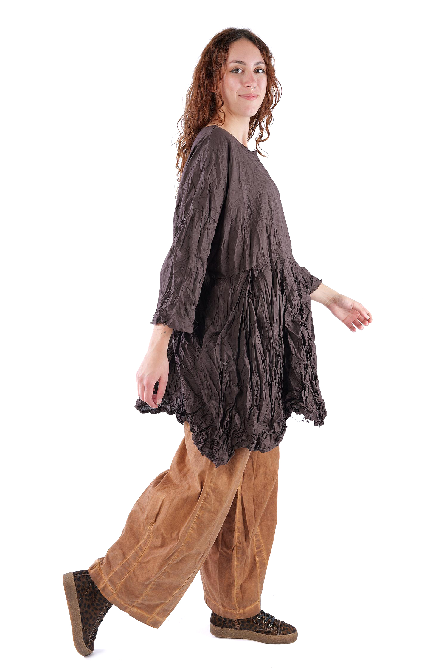 Crinkled tunic - Ritter - Slowgold