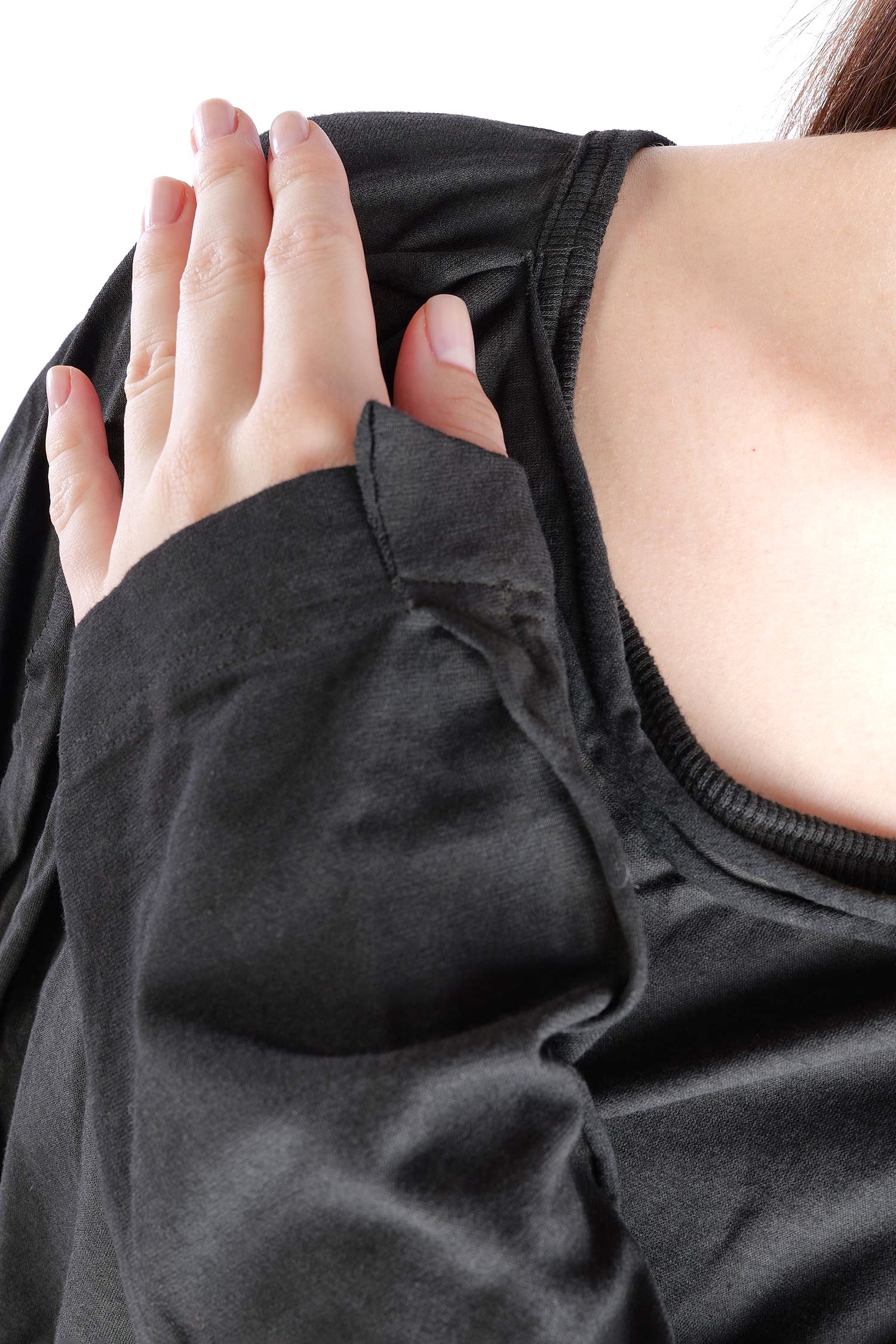 Oversize Jerseypullover - Black cloud - 2262560506