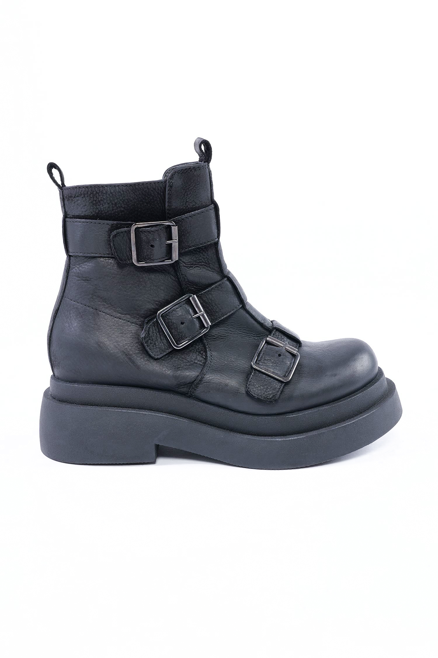 Leather boots - black - 8500