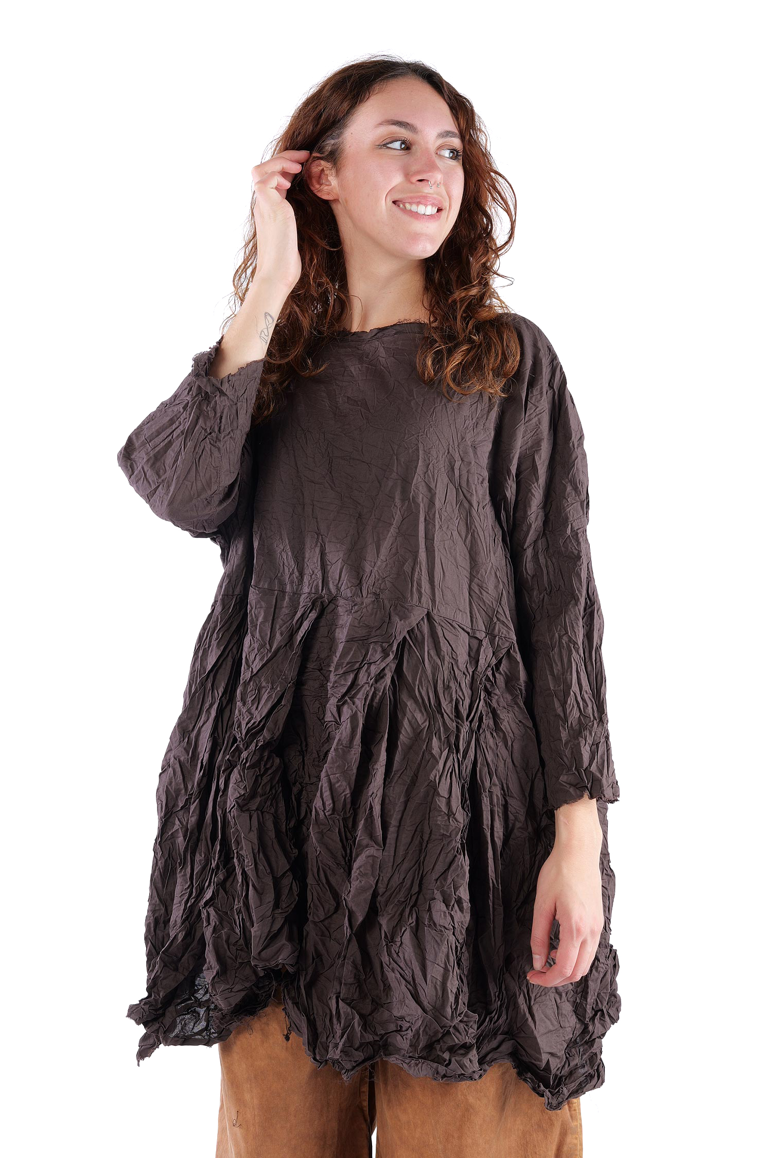 Crinkled tunic - Ritter - Slowgold
