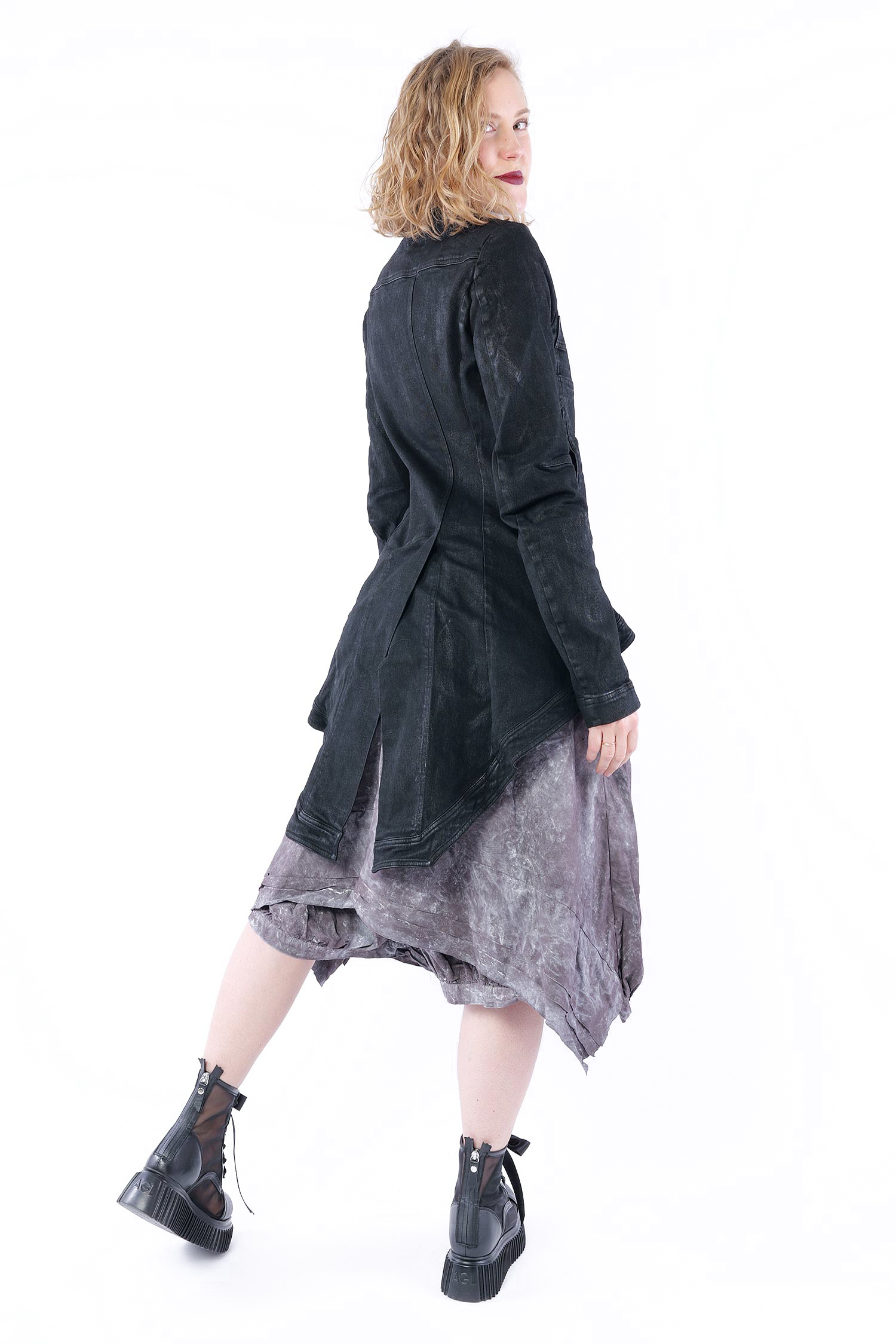 Jeansjacke - Black gloss - 1262031229