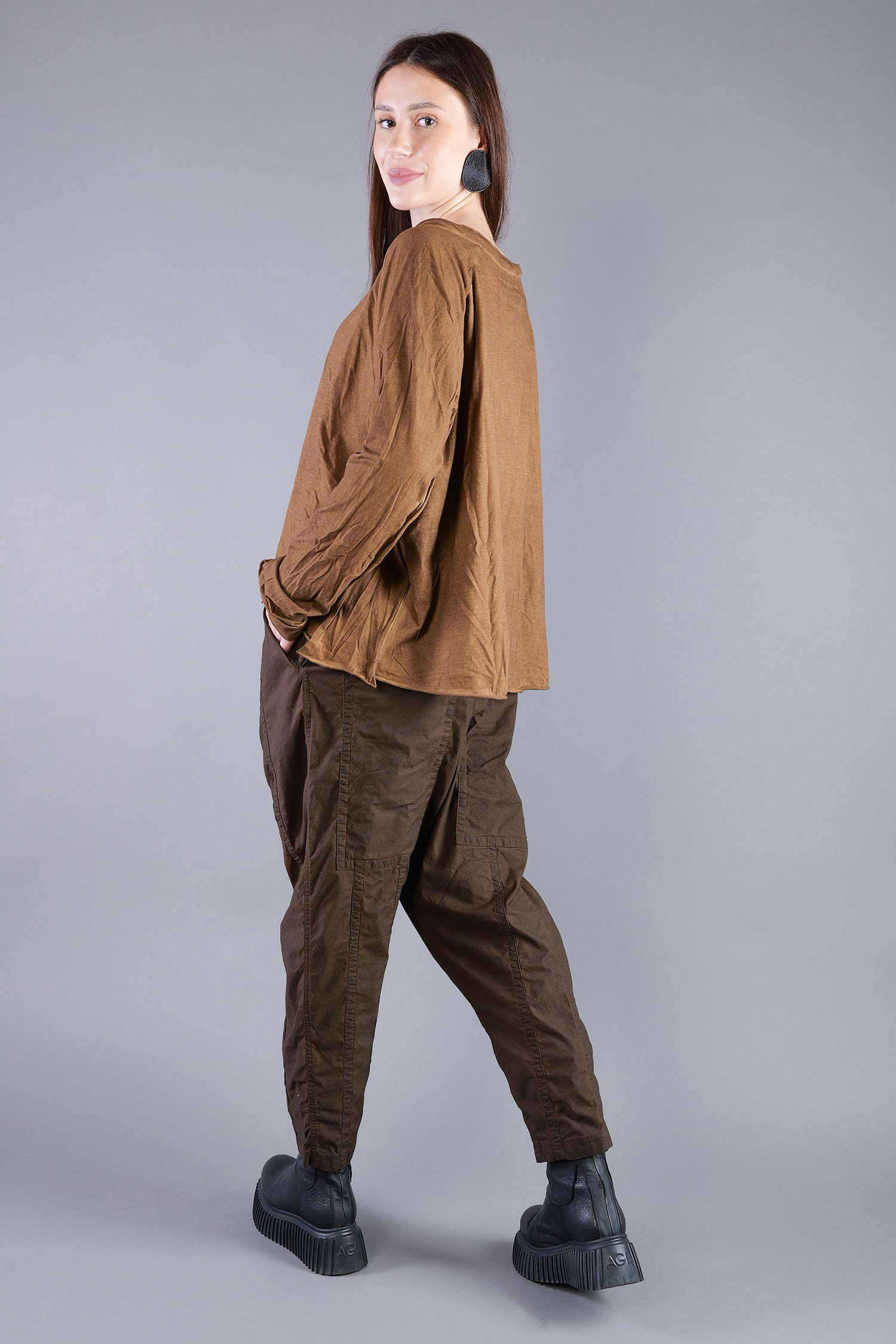 Oversize Jerseypullover - Dakar cloud - 2262560506