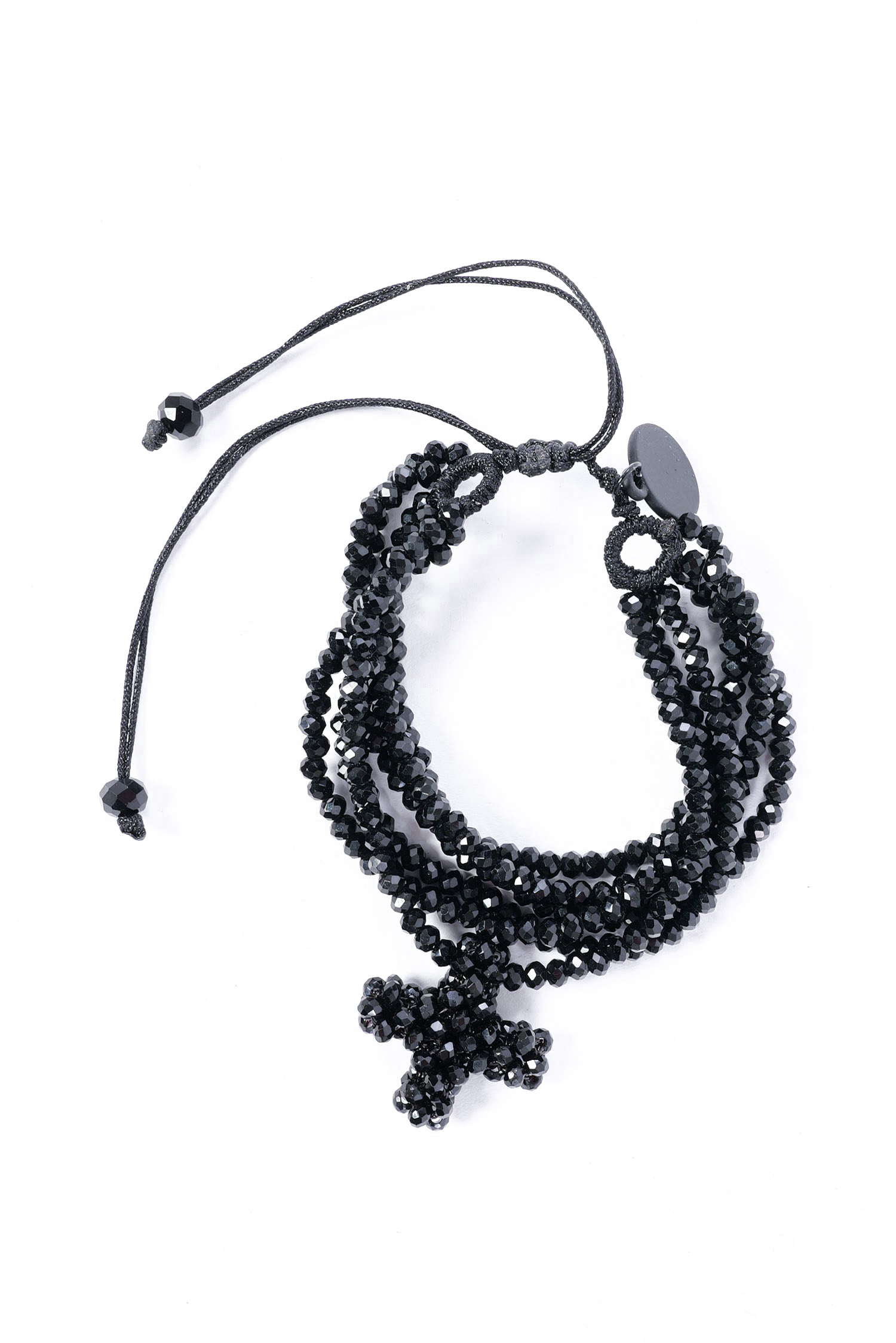 Armband mit Plus - Schwarz - 1618