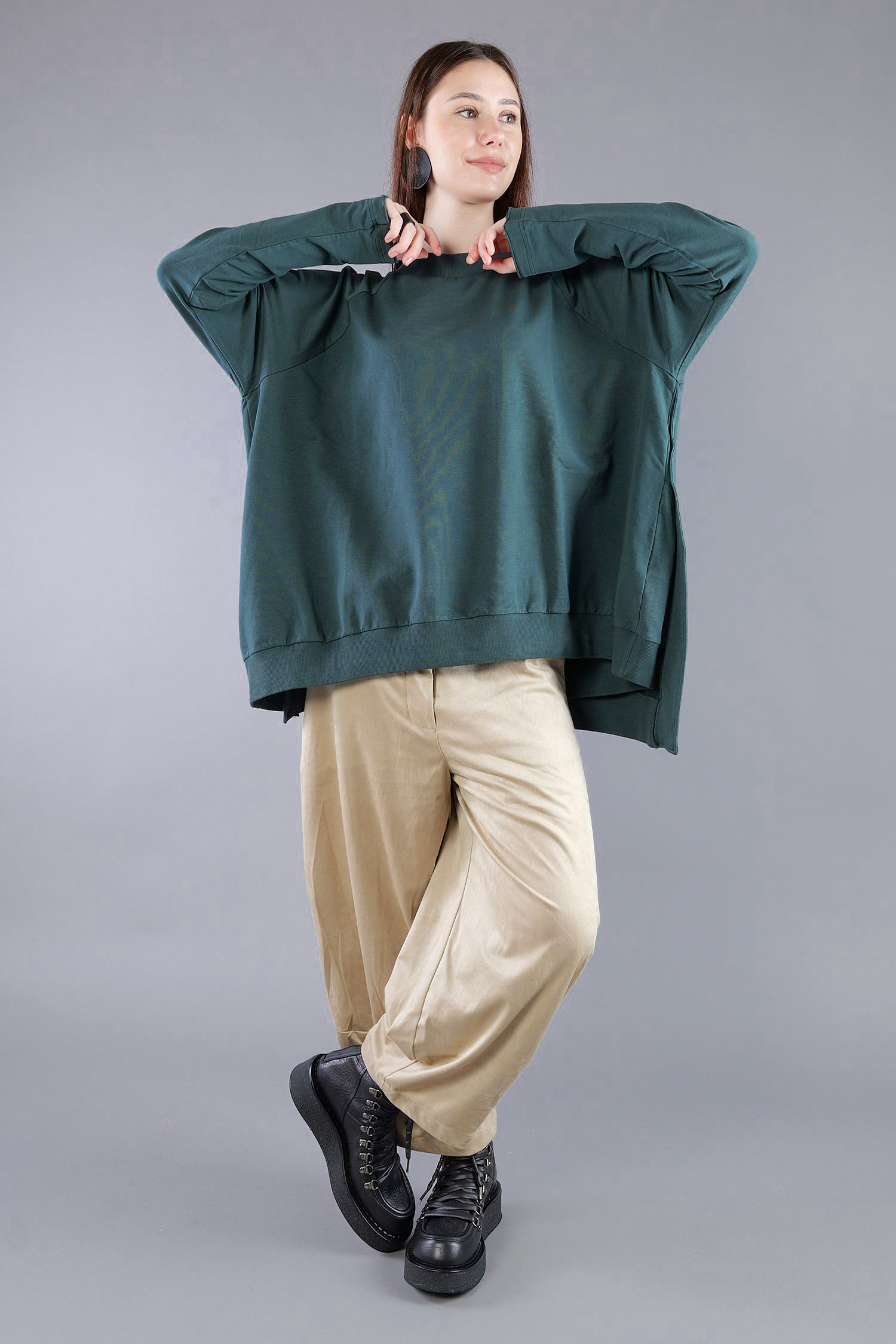 Sweat pullover - Forest - 2263250503