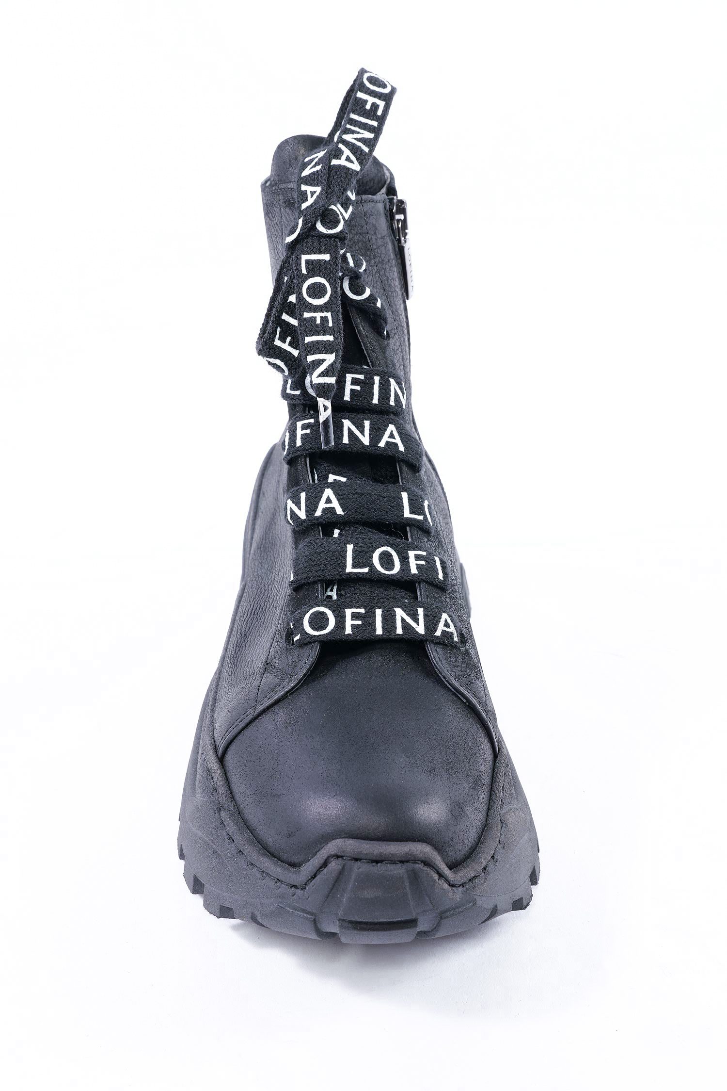 Leather boots - black - 6492