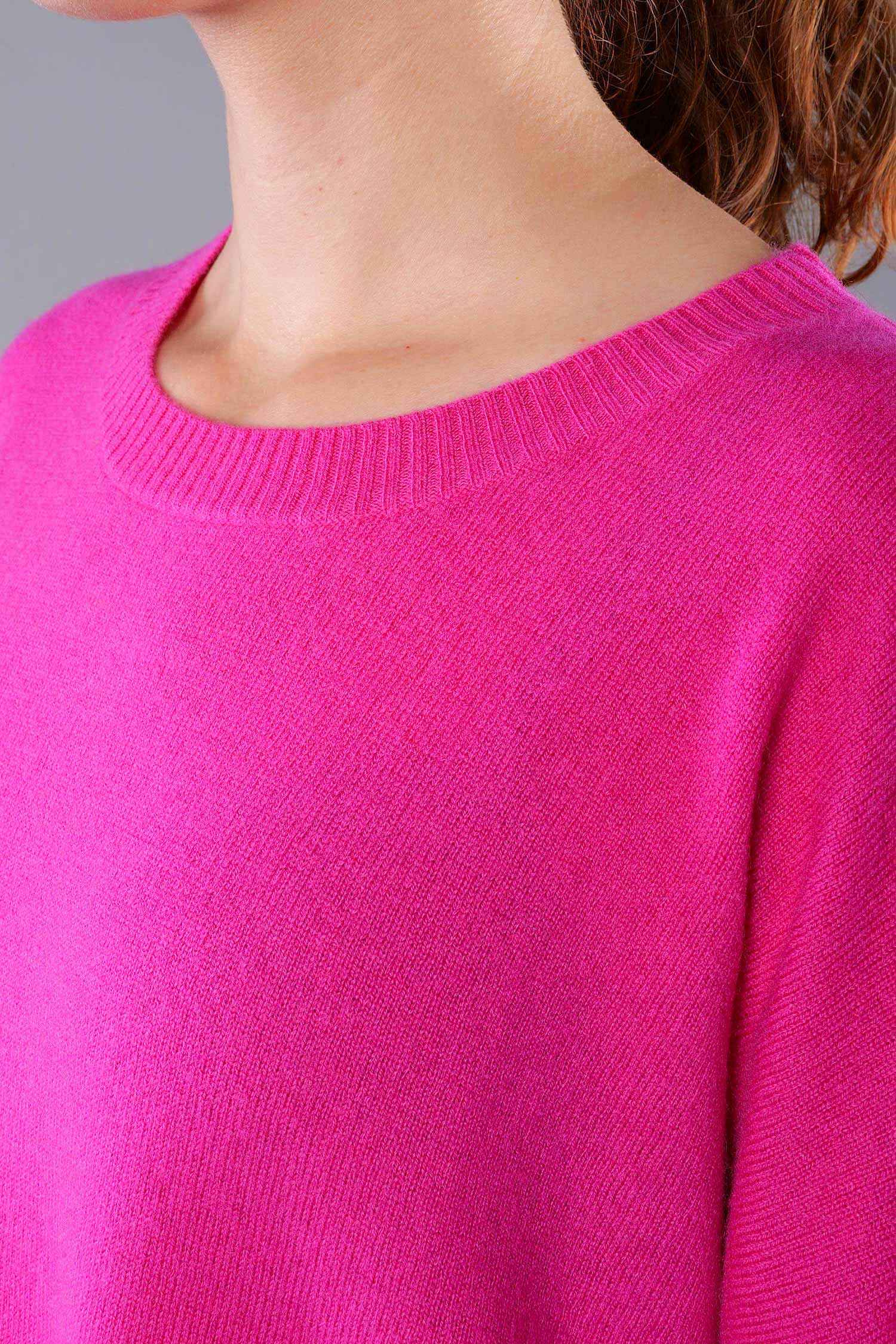 Kaschmir Pullover - Coral - 24116A