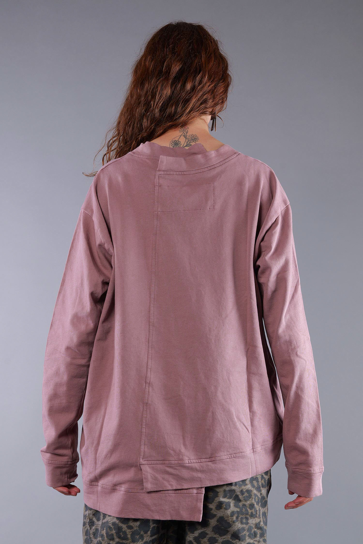 Asymmetrischer Sweater - Crystal - 2263290501