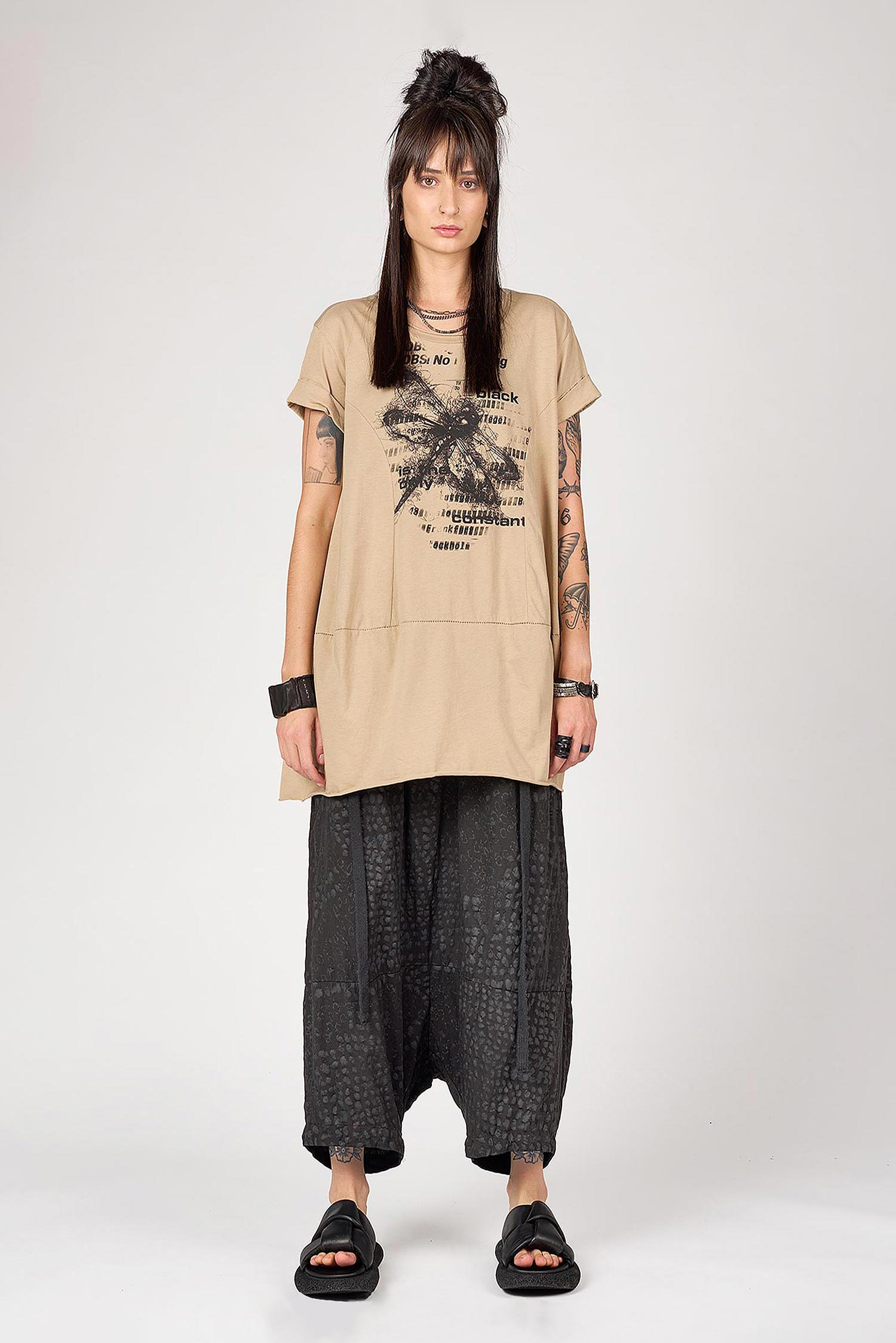 Tulpiges T-Shirt - Sand old dye - Lapino