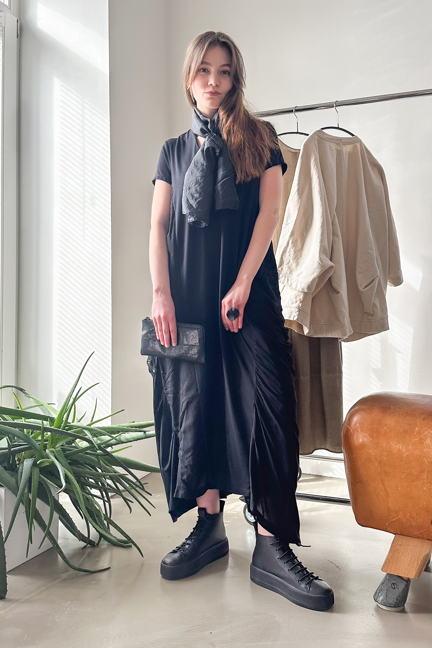 Tulip dress - Black - 861004