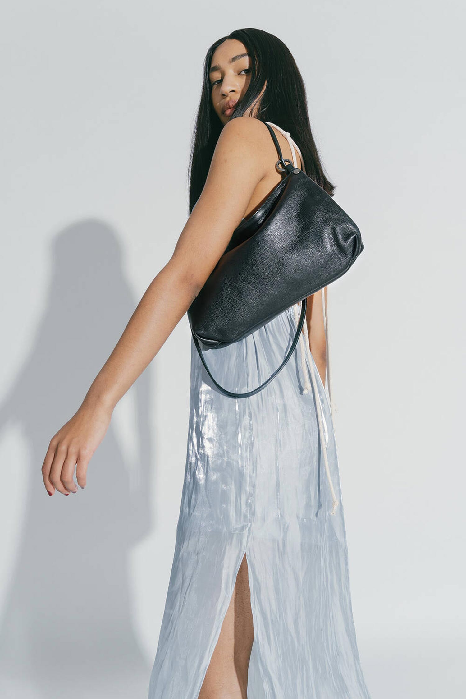 Leder Tasche - Natural True Black - ORNAMENT ed.2